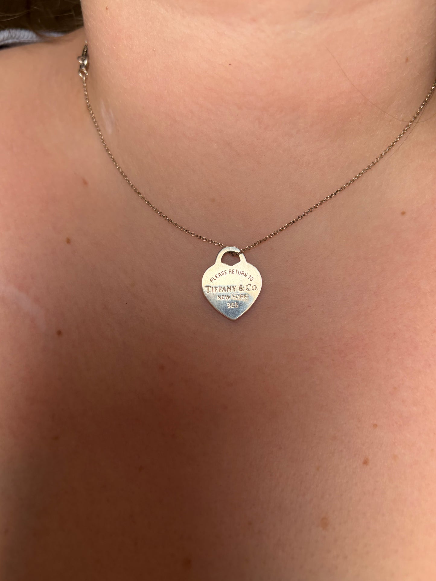 Tiffany & Co Return To Tiffany  Small Sterling Silver Necklace