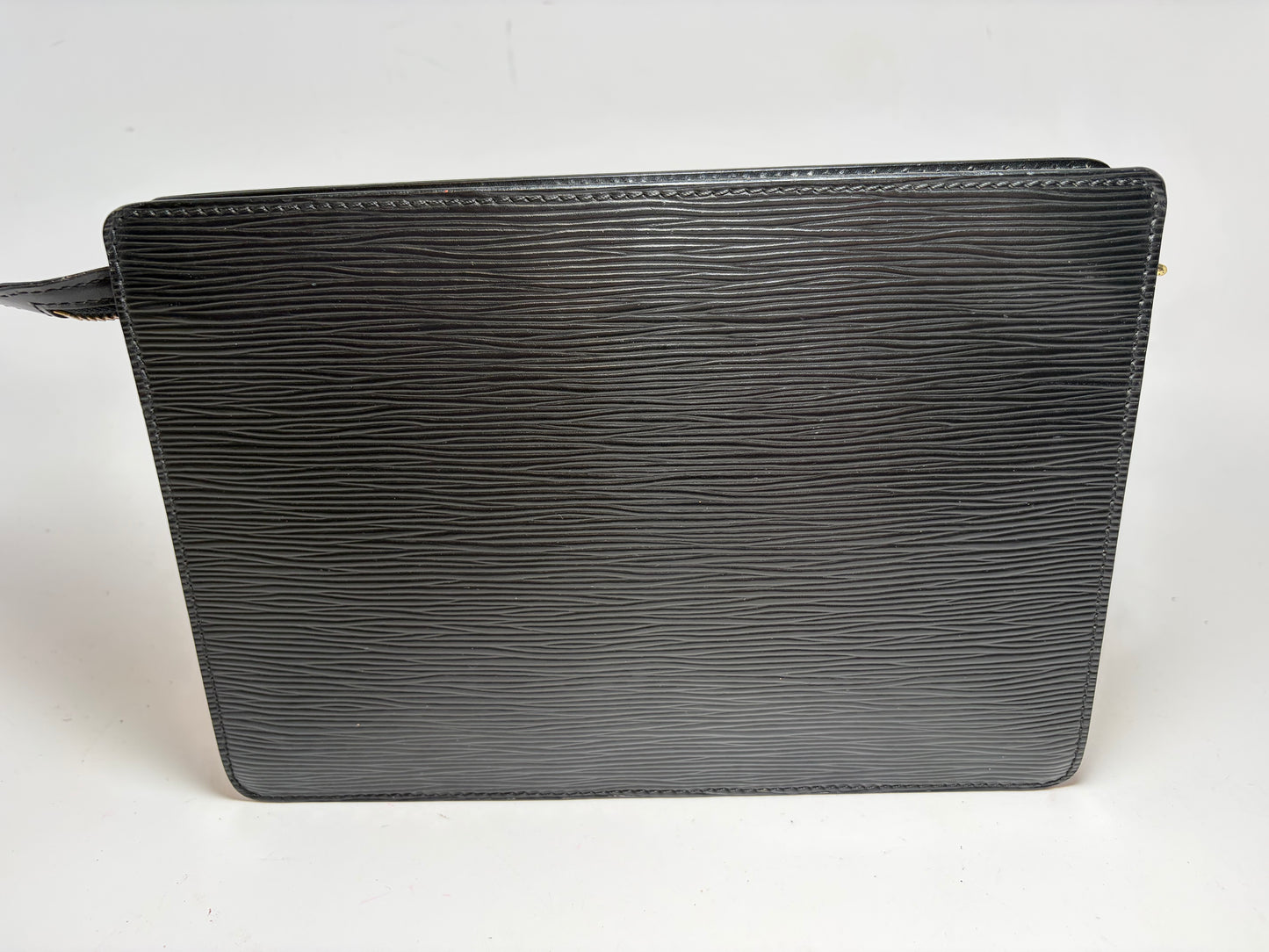 Louis Vuitton Pochette Homme Clutch Black Epi Leather