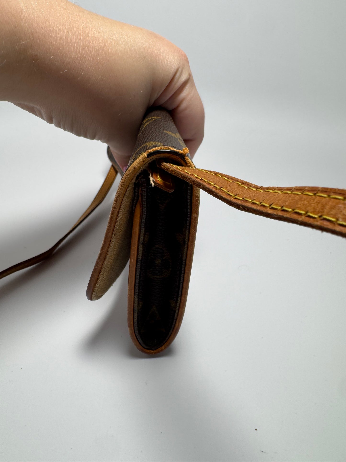 Louis Vuitton Twin Pochette GM Crossbody in Monogram | Fair Condition