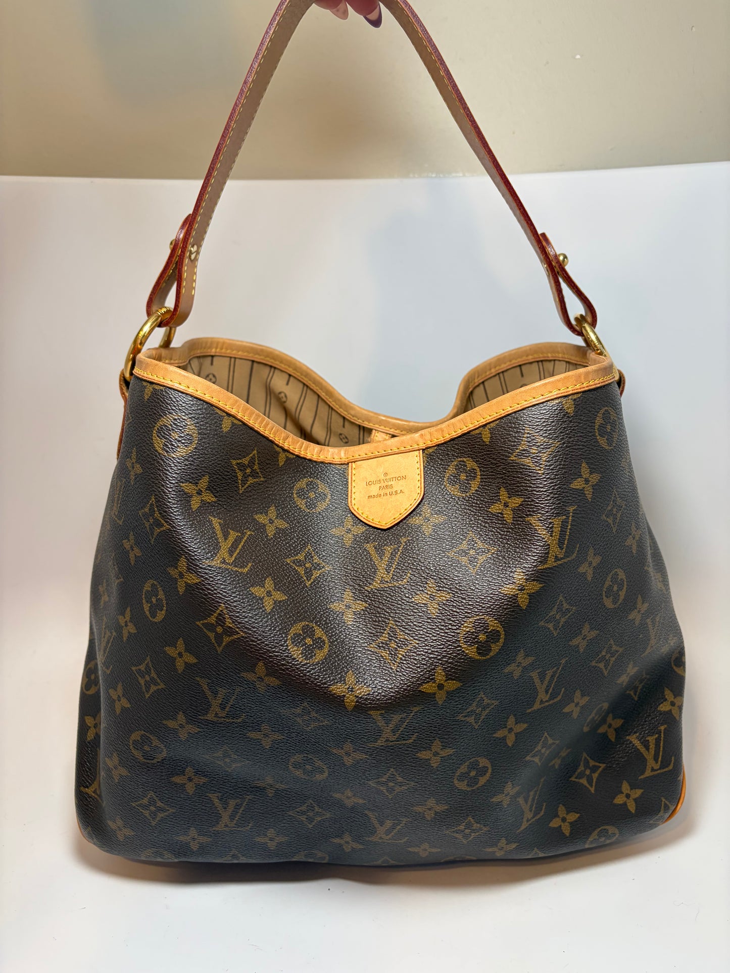 Louis Vuitton Delightful PM Monogram Shoulder Bag w/Certificate of Authenticity