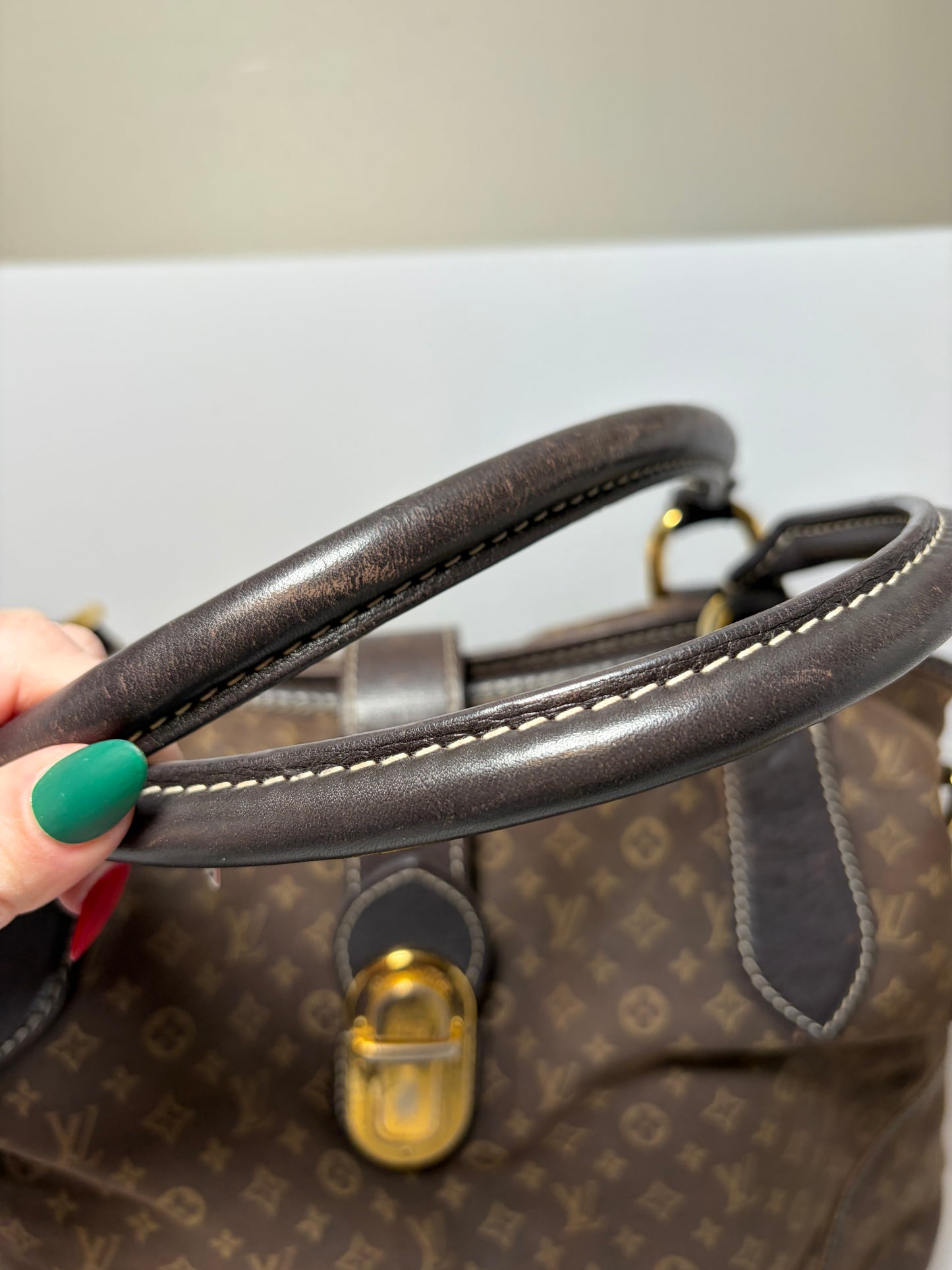 Louis Vuitton Elegie Idylle Monogram Satchel/Crossbody