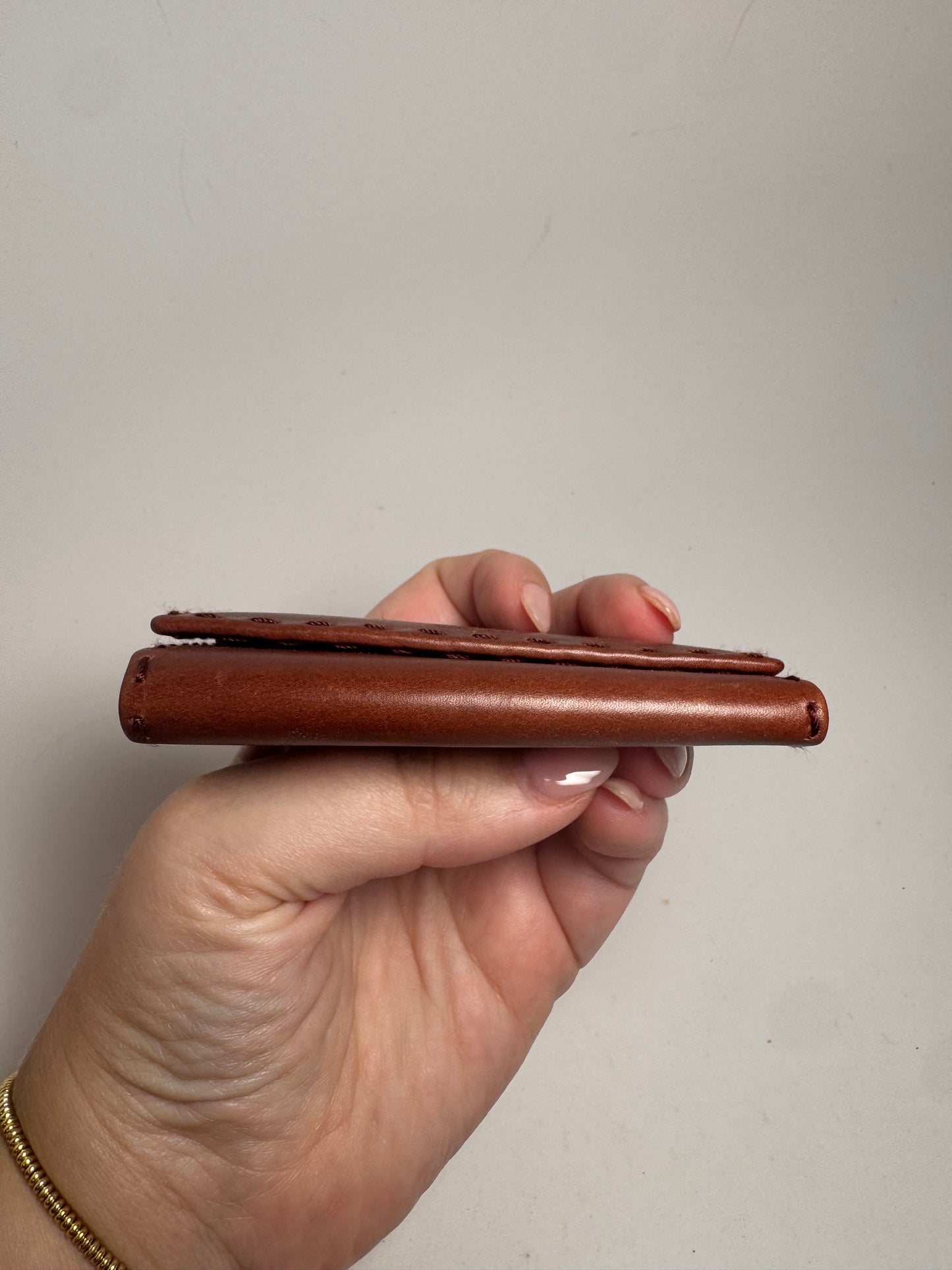 Gucci Brown Leather Western 6 Key Case/Key Holder