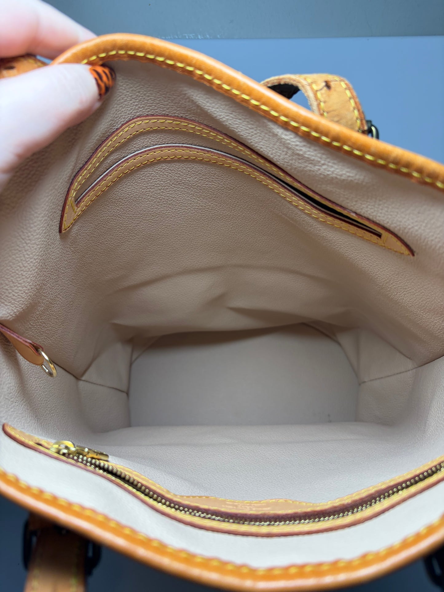 Louis Vuitton Bucket GM Tote Monogram Vintage