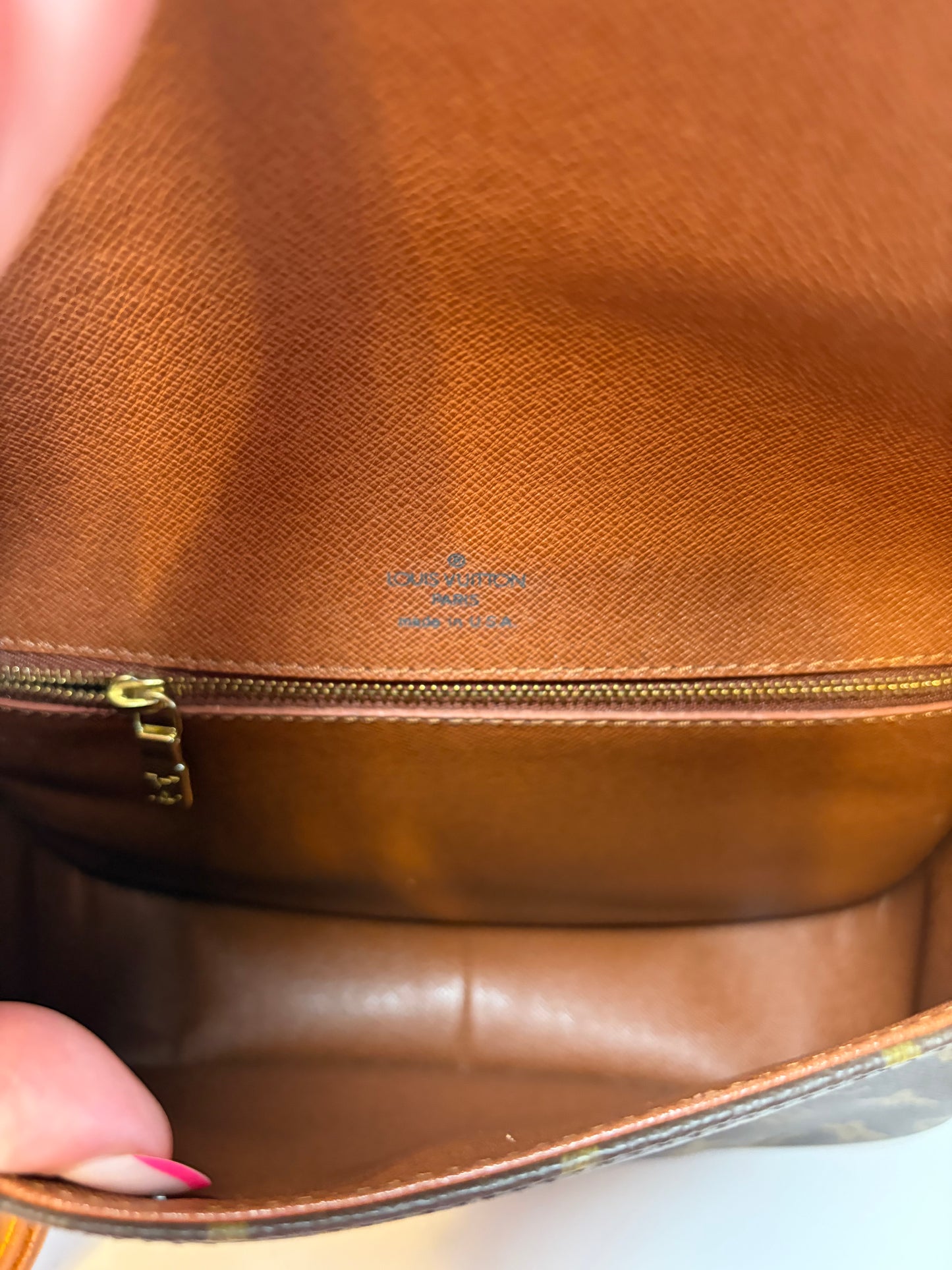Louis Vuitton Saint Cloud GM Monogram Crossbody Vintage 1994