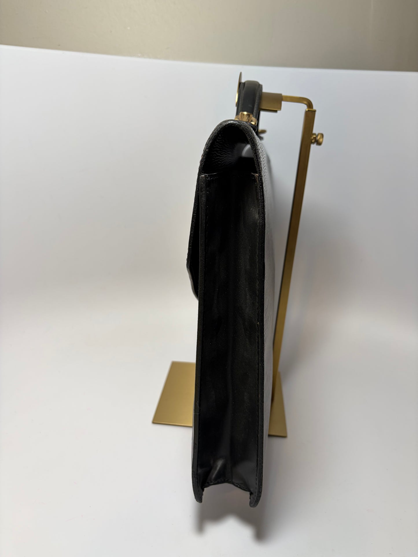 Louis Vuitton Black Epi Monceau Serviette Metis/Laptop Holder/Briefcase/Document Holder