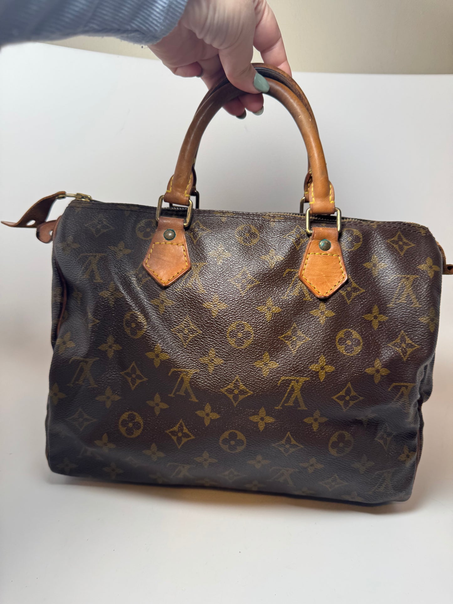 Louis Vuitton Speedy 30 Monogram-July 1993 in France