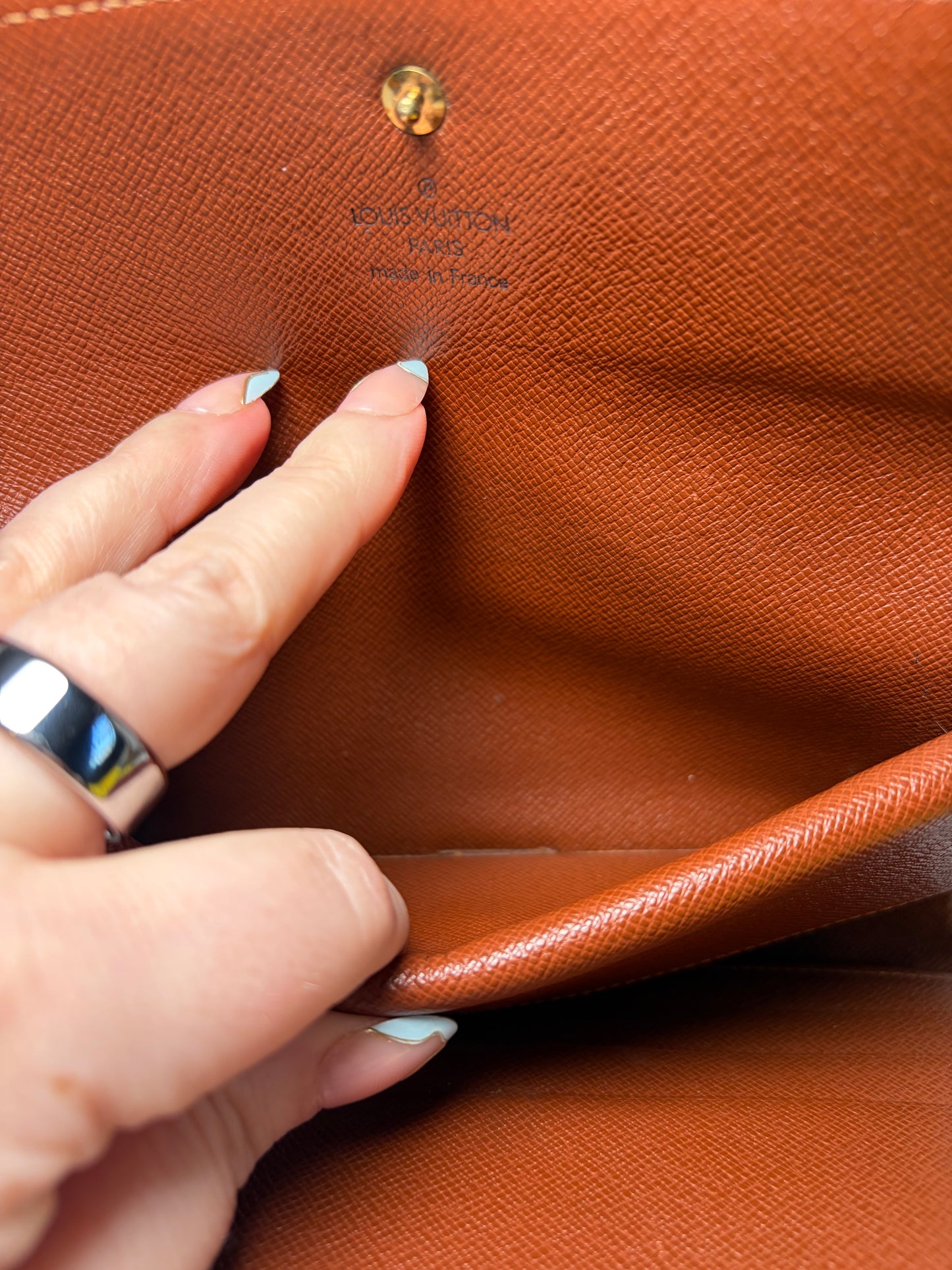 Louis Vuitton Monogram Porte Tressor Trifold Wallet