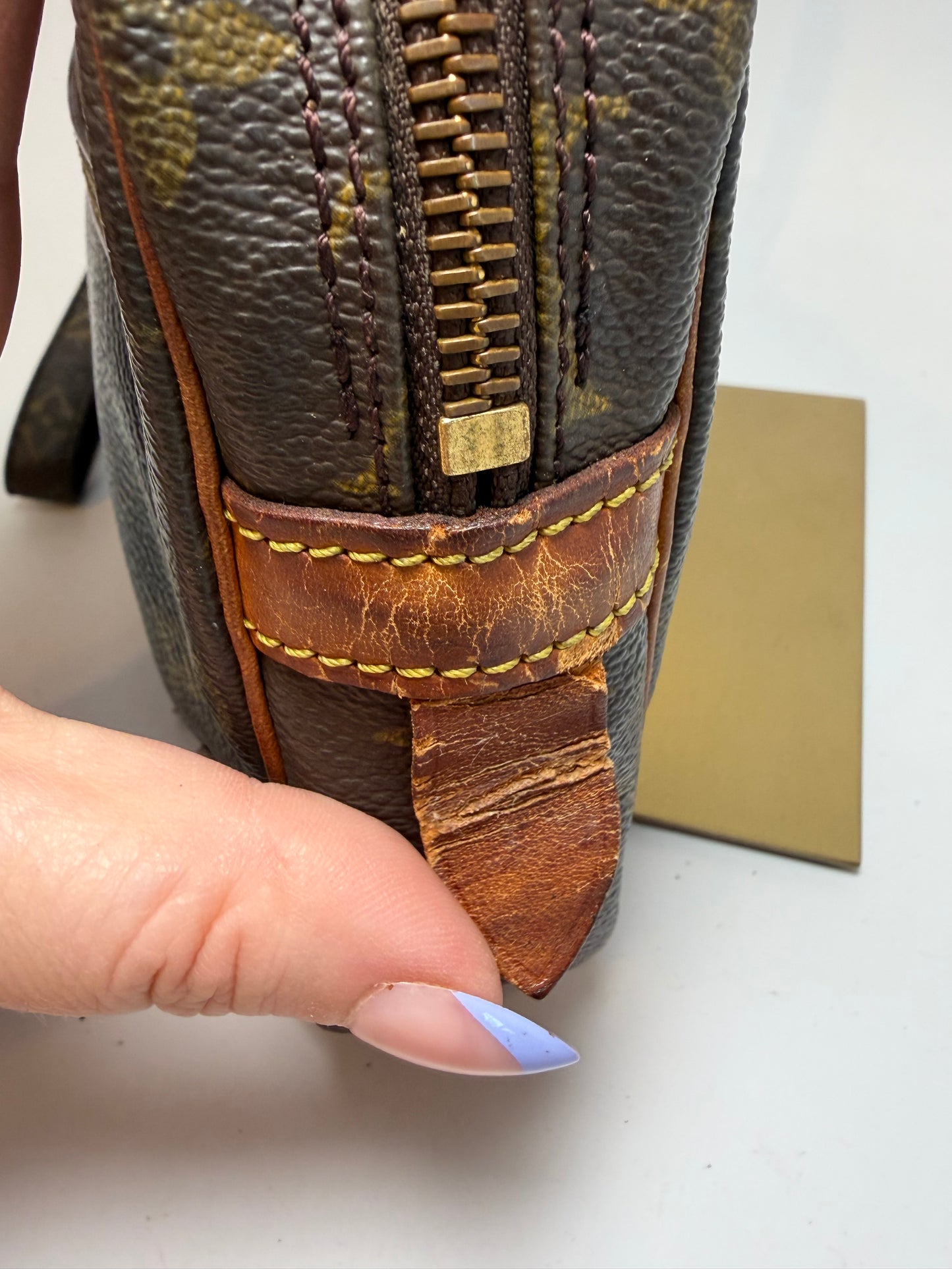 Louis Vuitton Marley Draggone Clutch/Wristlet Monogram