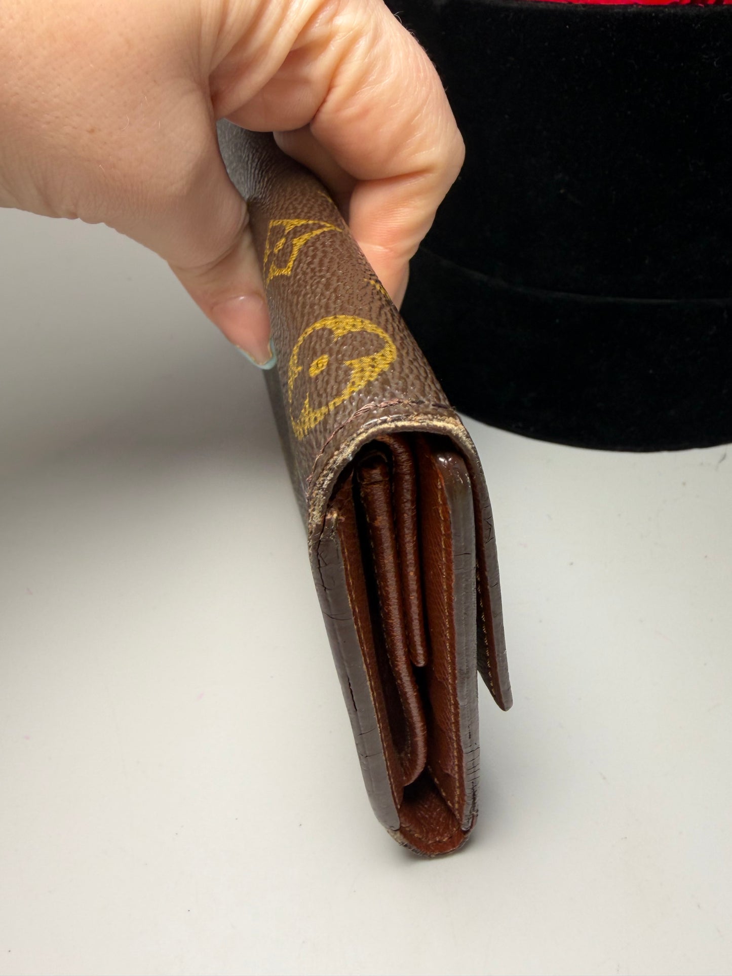 Louis Vuitton Monogram Porte Tressor Trifold Wallet