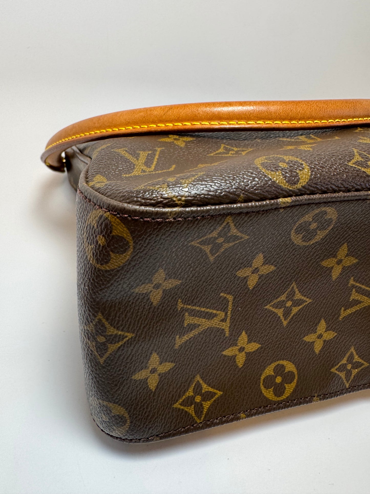 Louis Vuitton Looping GM Monogram Shoulder Bag Vintage Made in France