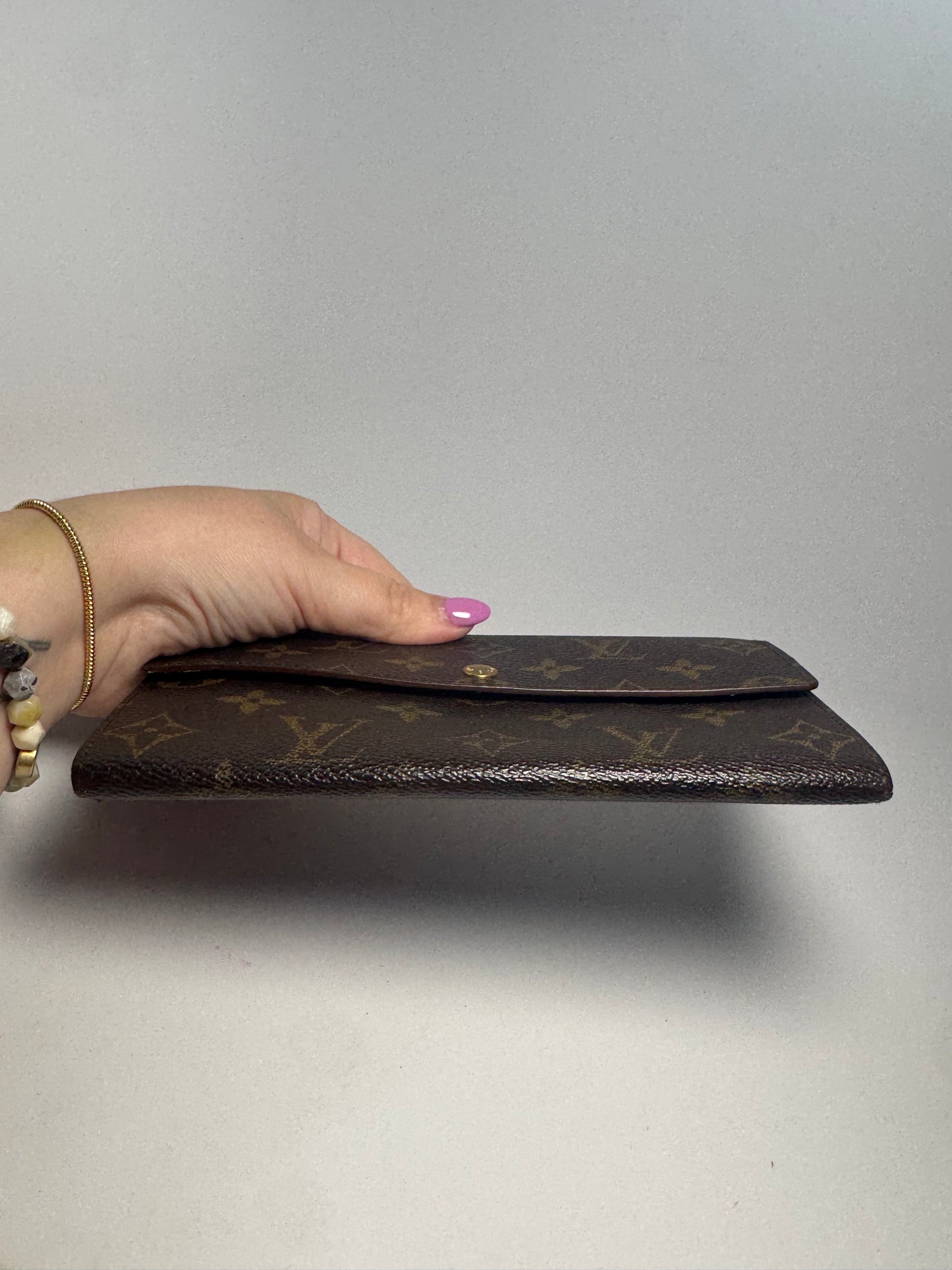 Louis Vuitton Sarah Monogram Long Snap Wallet