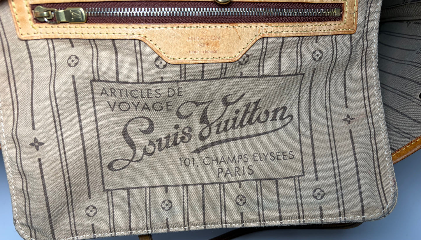 Louis Vuitton Monogram Neverfull MM Tote