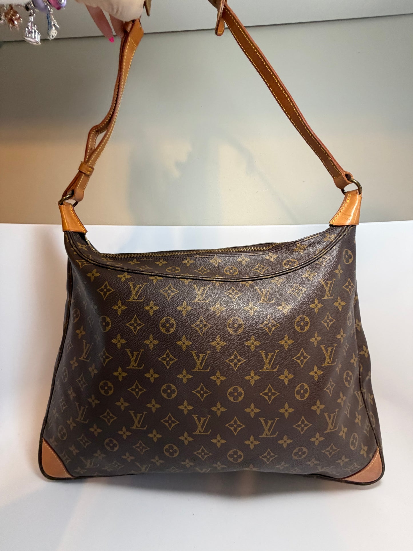 Louis Vuitton Promenade Monogram Shoulder Bag, Made in France April 1990
