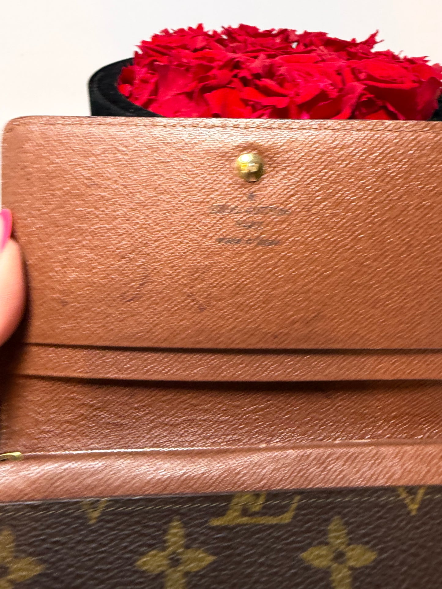 Louis Vuitton Porte Monnaie Tressor Monogram Wallet