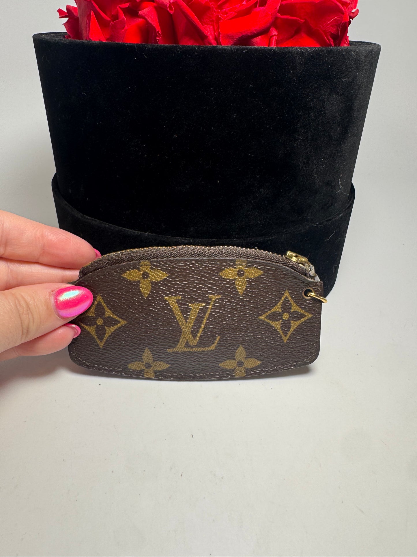 Louis Vuitton Etui Clepia Monogram Key Cles/Key Pouch Vintage