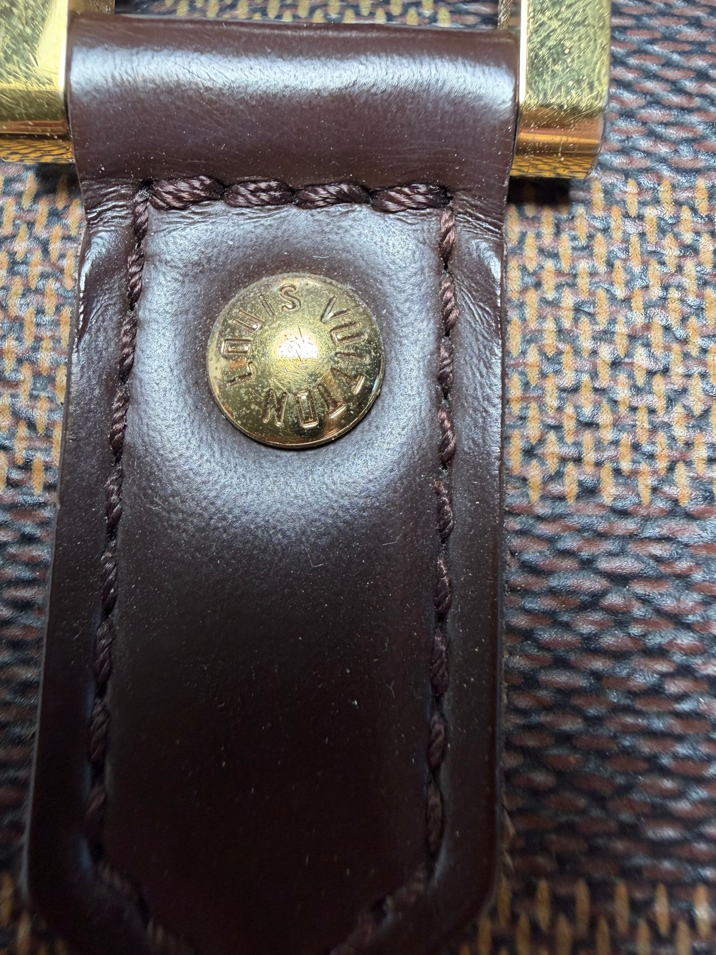 Louis Vuitton Ribera MM Damier Ebene Satchel