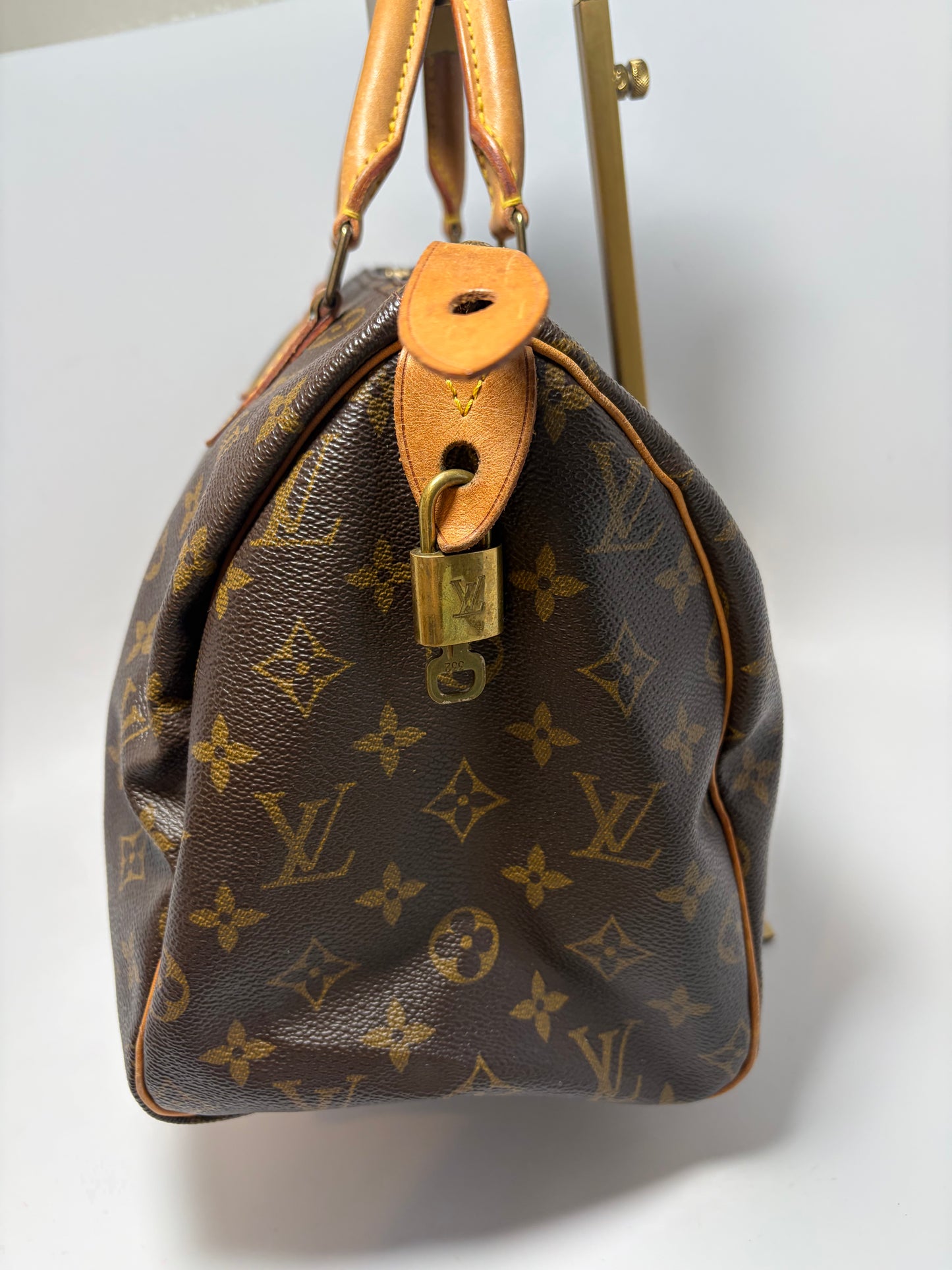 Louis Vuitton Speedy 30 Monogram, Made in France September 1993- comes with lock & key