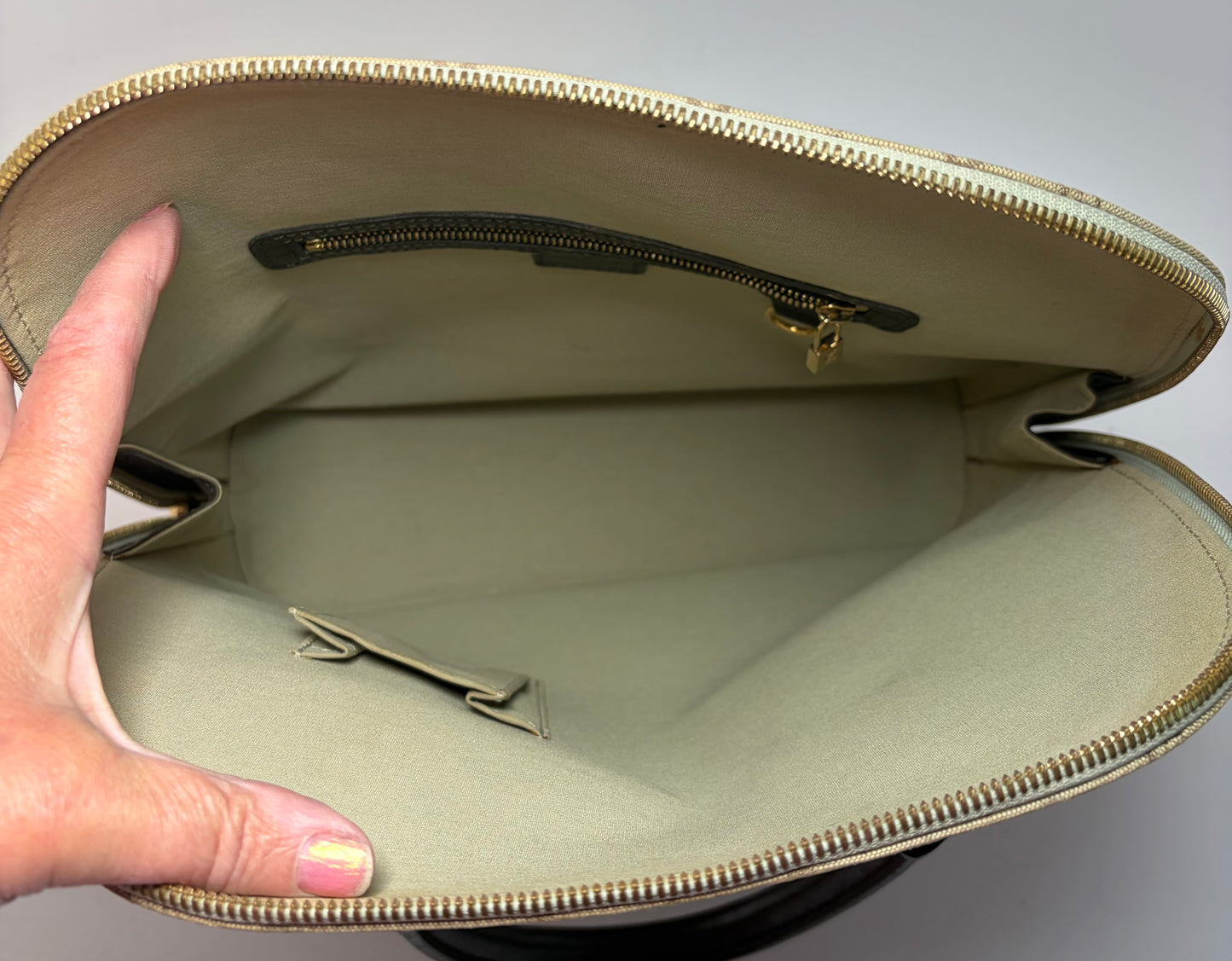 Louis Vuitton Mini Lin Alma Bag