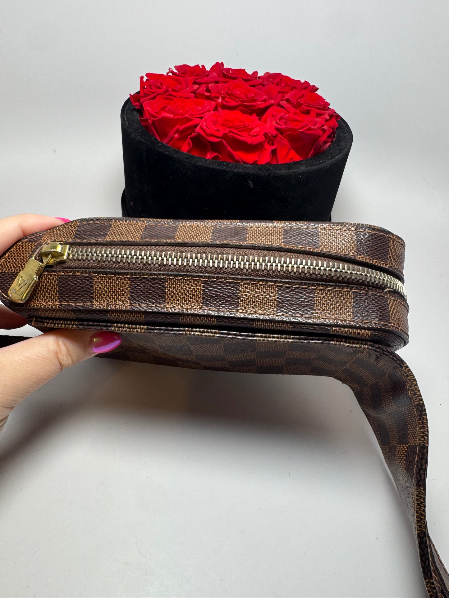 Louis Vuitton Geronimo Damier Ebene Belt Bag/Bum Bag