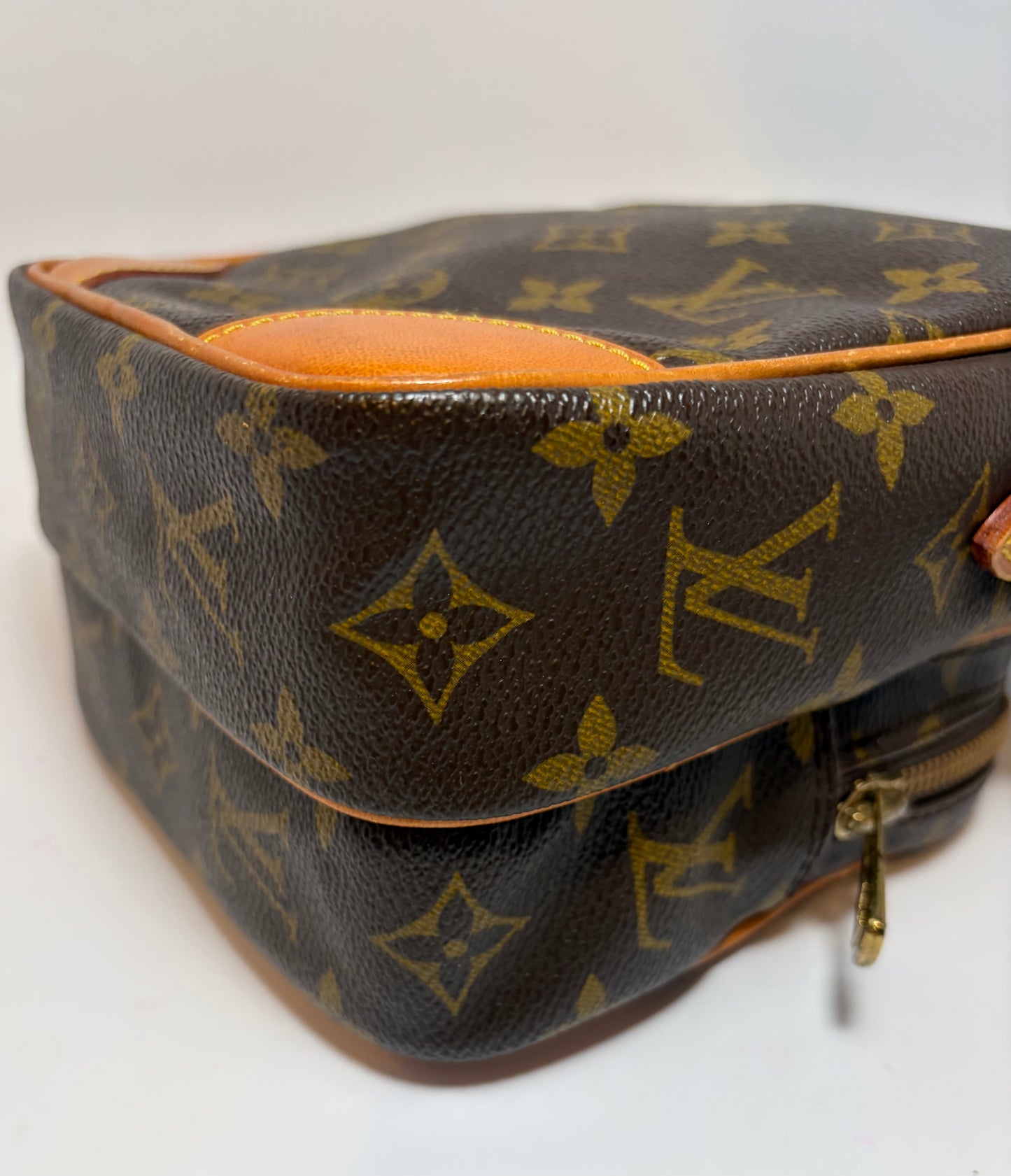 Louis Vuitton Amazon Monogram Crossbody, Made in France February 1987