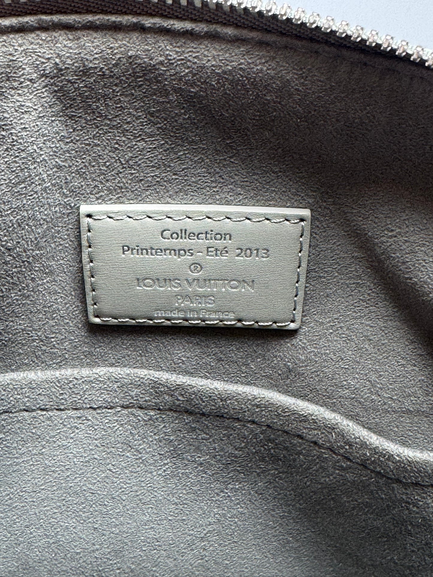 Louis Vuitton Illusion Speedy Cube Grey Suede Limited Edition