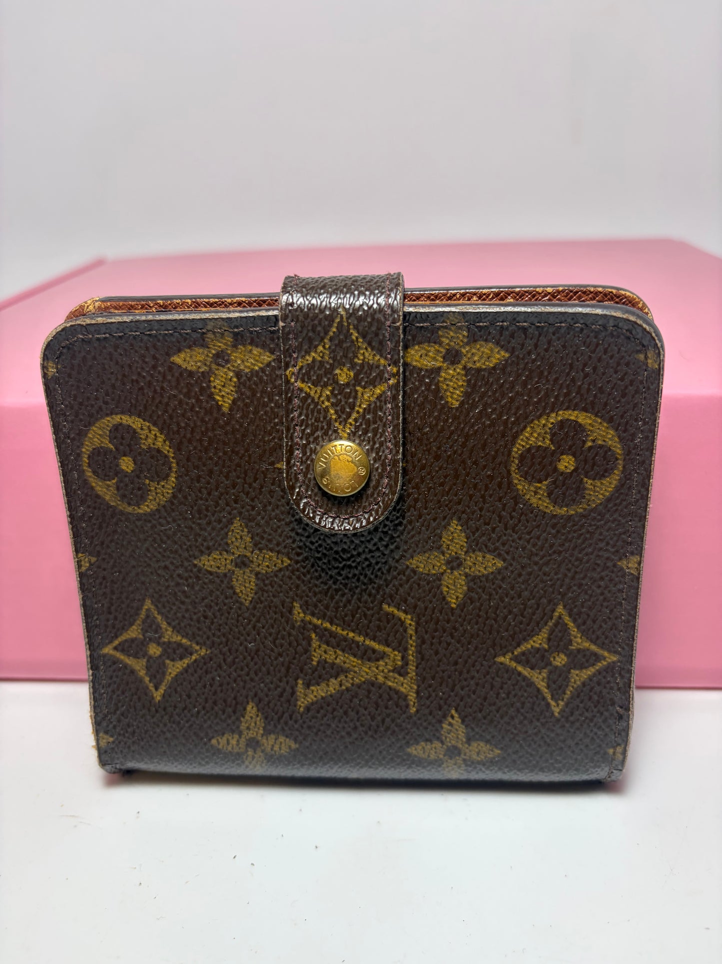 Louis Vuitton Zippy monogram compact wallet