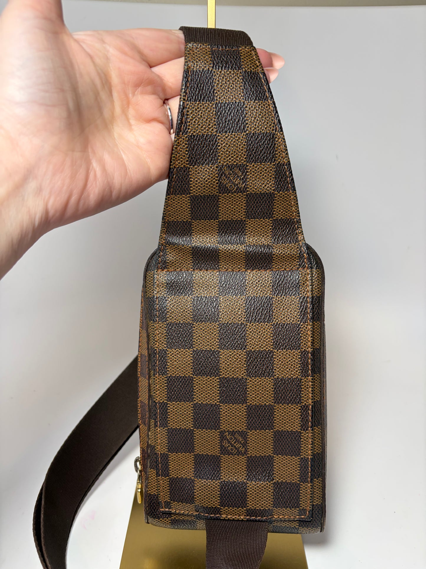 Louis Vuitton Damier Ebene Geronimo Belt Bag