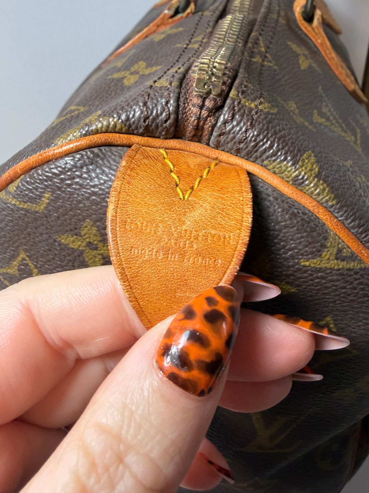Louis Vuitton Speedy 35 Monogram Vintage