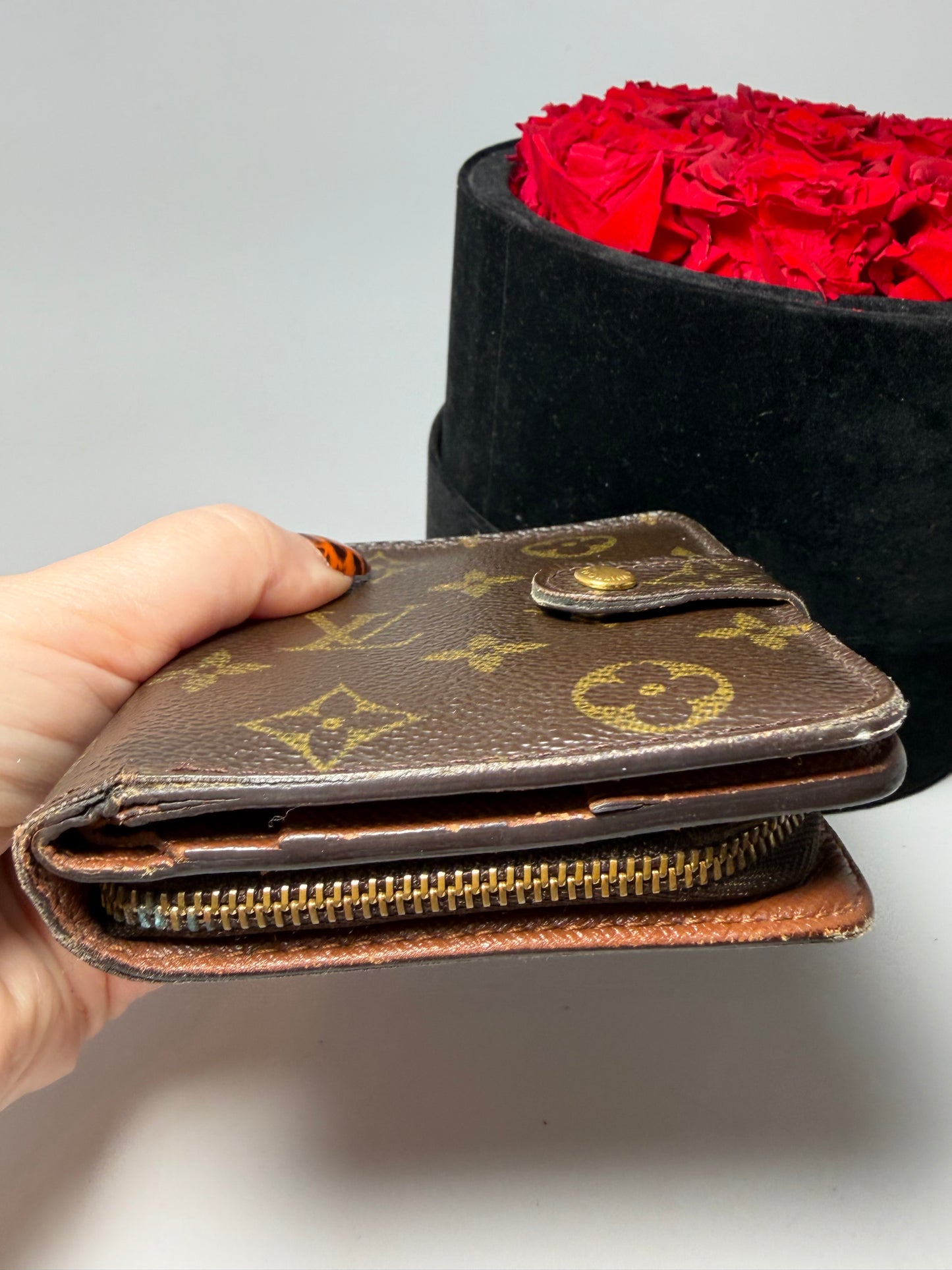 Louis Vuitton Monogram Zippy Compact Wallet
