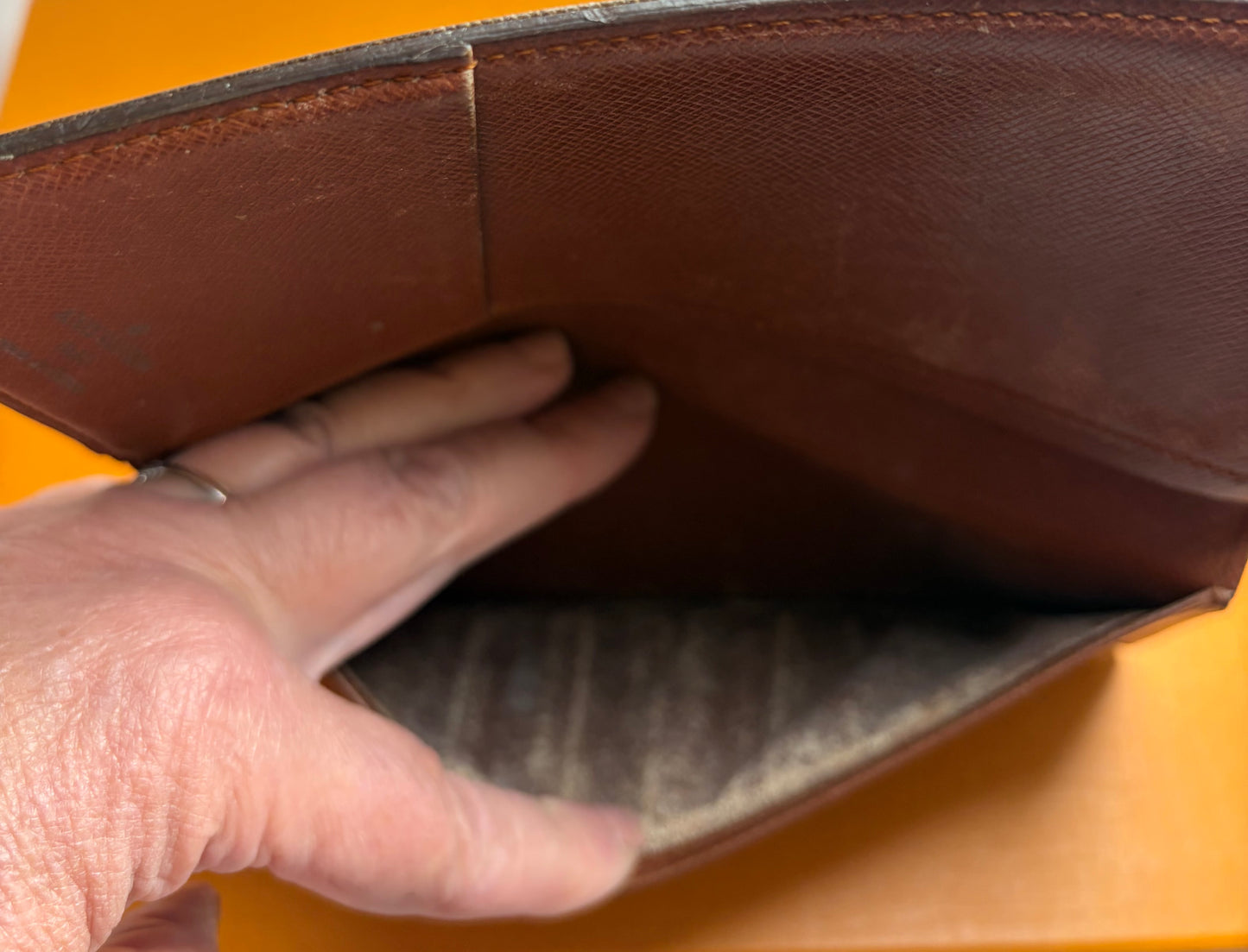 Louis Vuitton Slim Wallet Pre Date Code Monogram