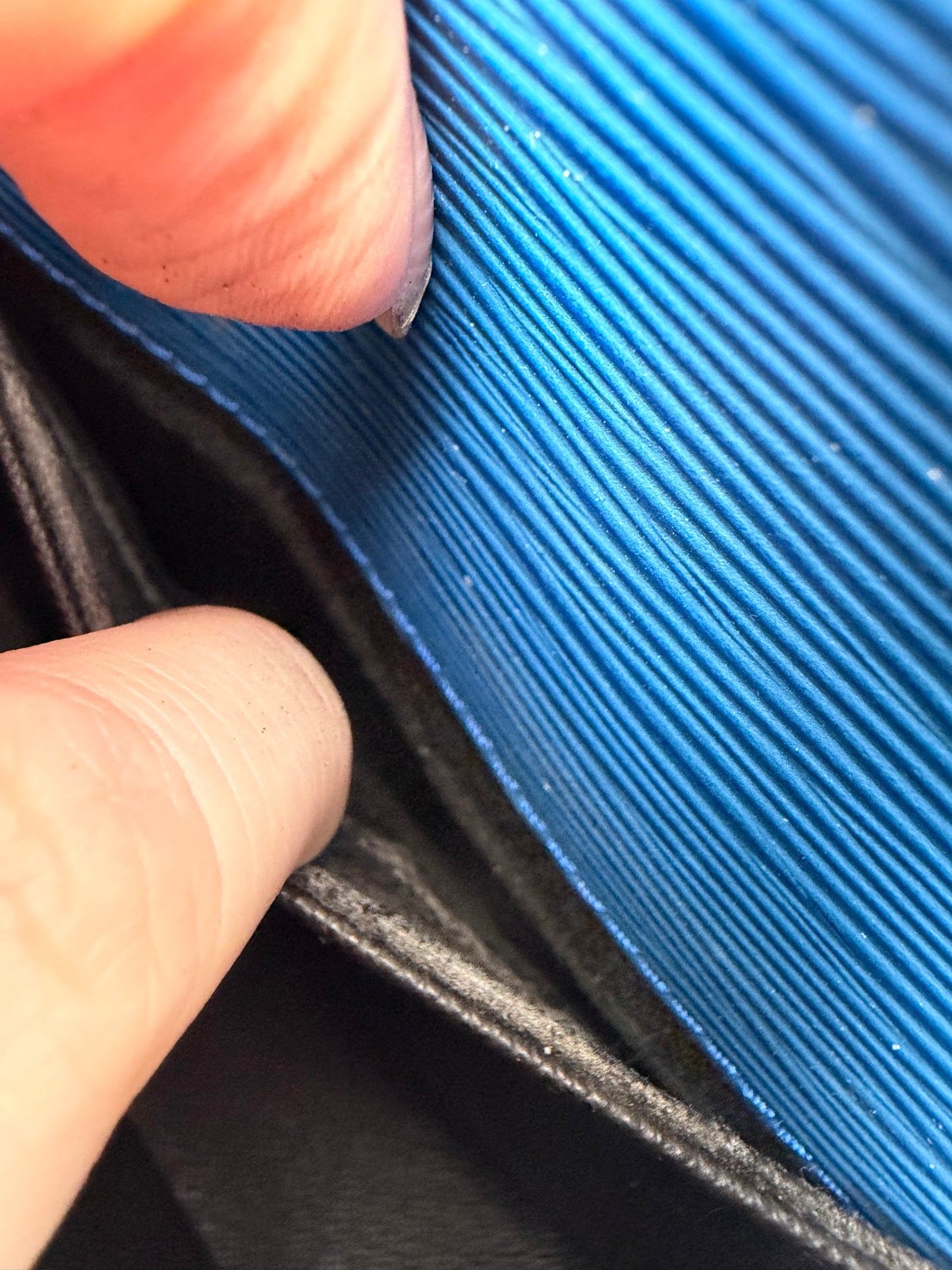 Louis Vuitton Royal Blue Epi Leather Mini Saint Cloud Crossbody