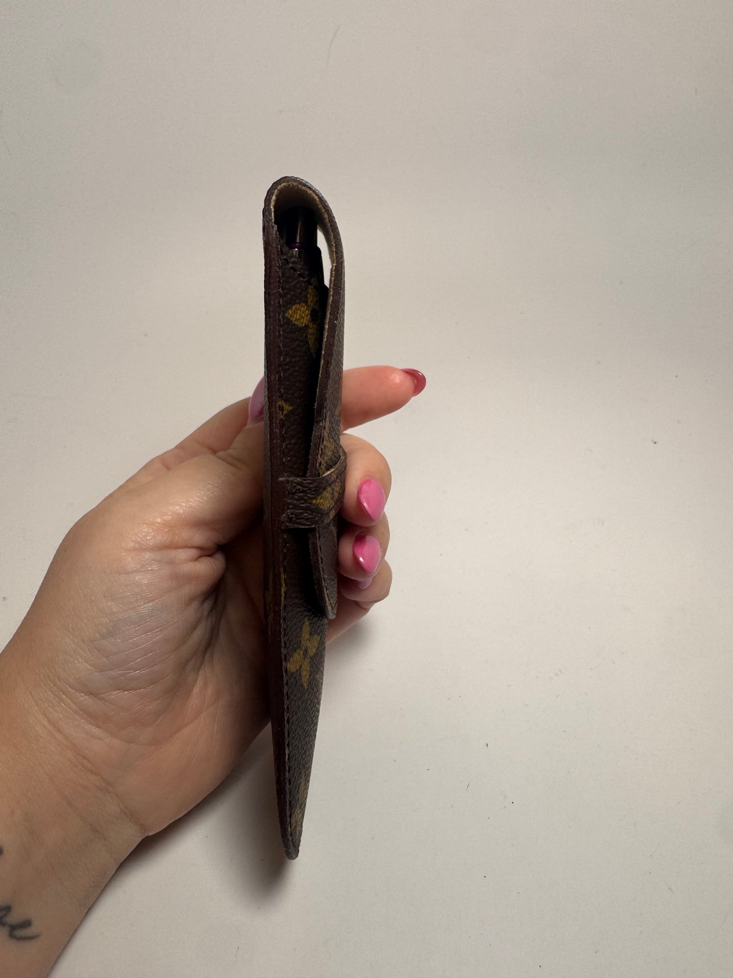 Louis Vuitton Monogram Etui Stylo Pen/Pencil Case Made in March 1999