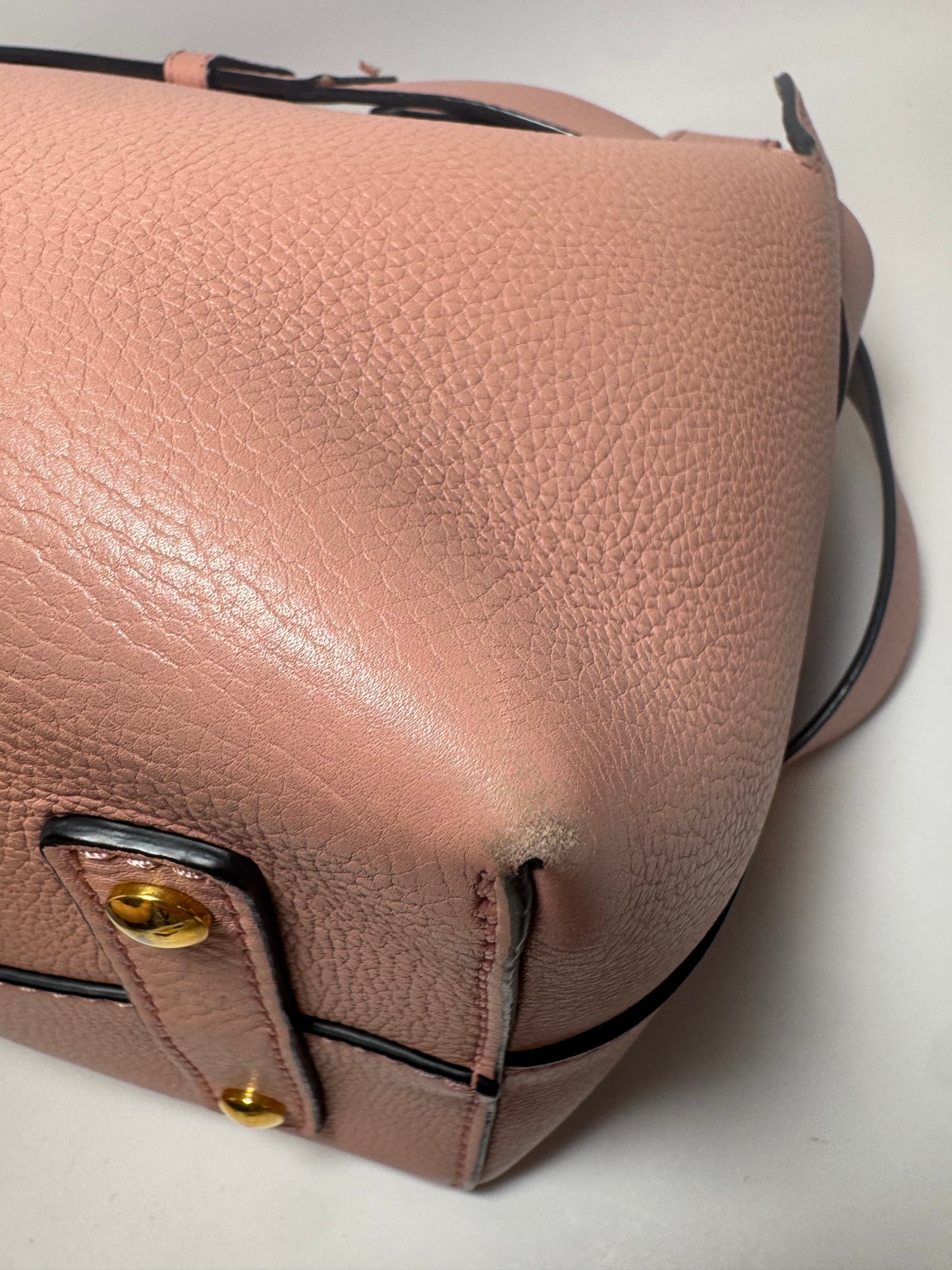 Pink Burberry Belt Bag Leather Satchel/Shoulder Bag