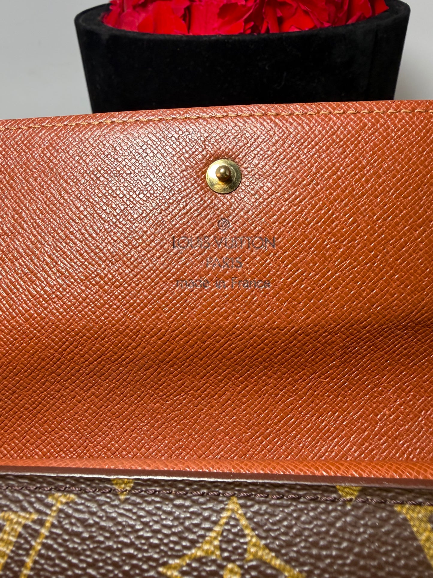 Louis Vuitton Monogram Porte Tressor Trifold Wallet