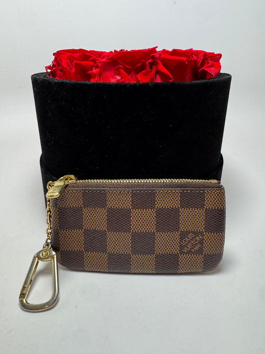 Louis Vuitton Damier Ebene Key Cles/Key Pouch