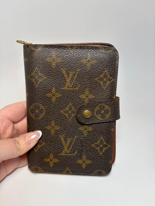 Louis Vuitton Porte Papier Passport Wallet Monogram