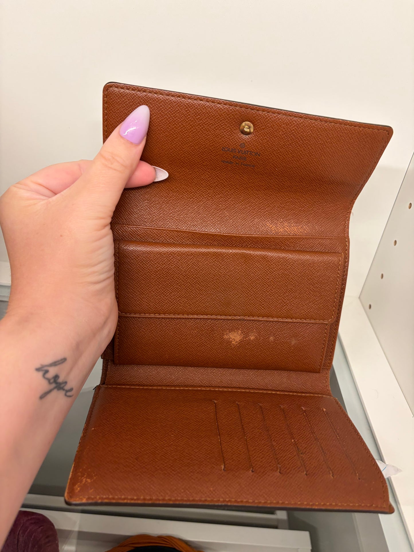 Louis Vuitton Etui papier passport monogram wallet