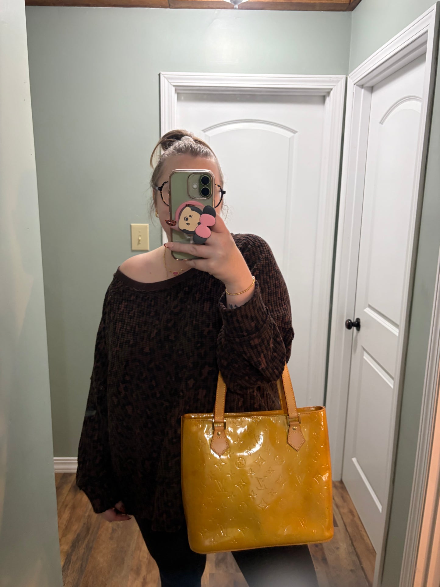 Louis Vuitton Vernis Leather Houston Tote