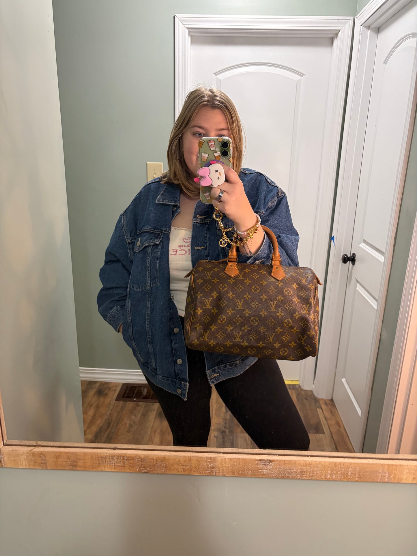 Louis Vuitton Speedy 30 Monogram Vintage Pre Date Code 80s/70s w/COA