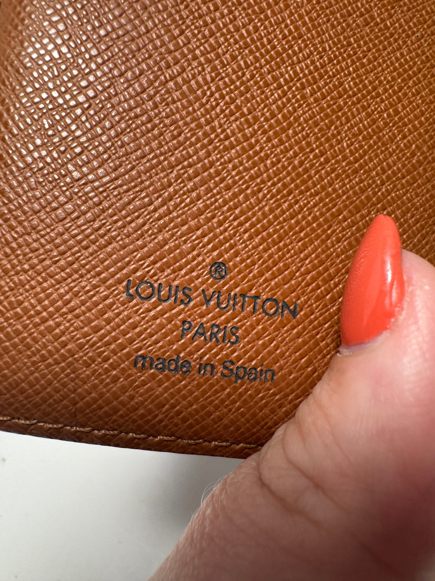 Louis Vuitton Agenda PM Monogram - November 1998