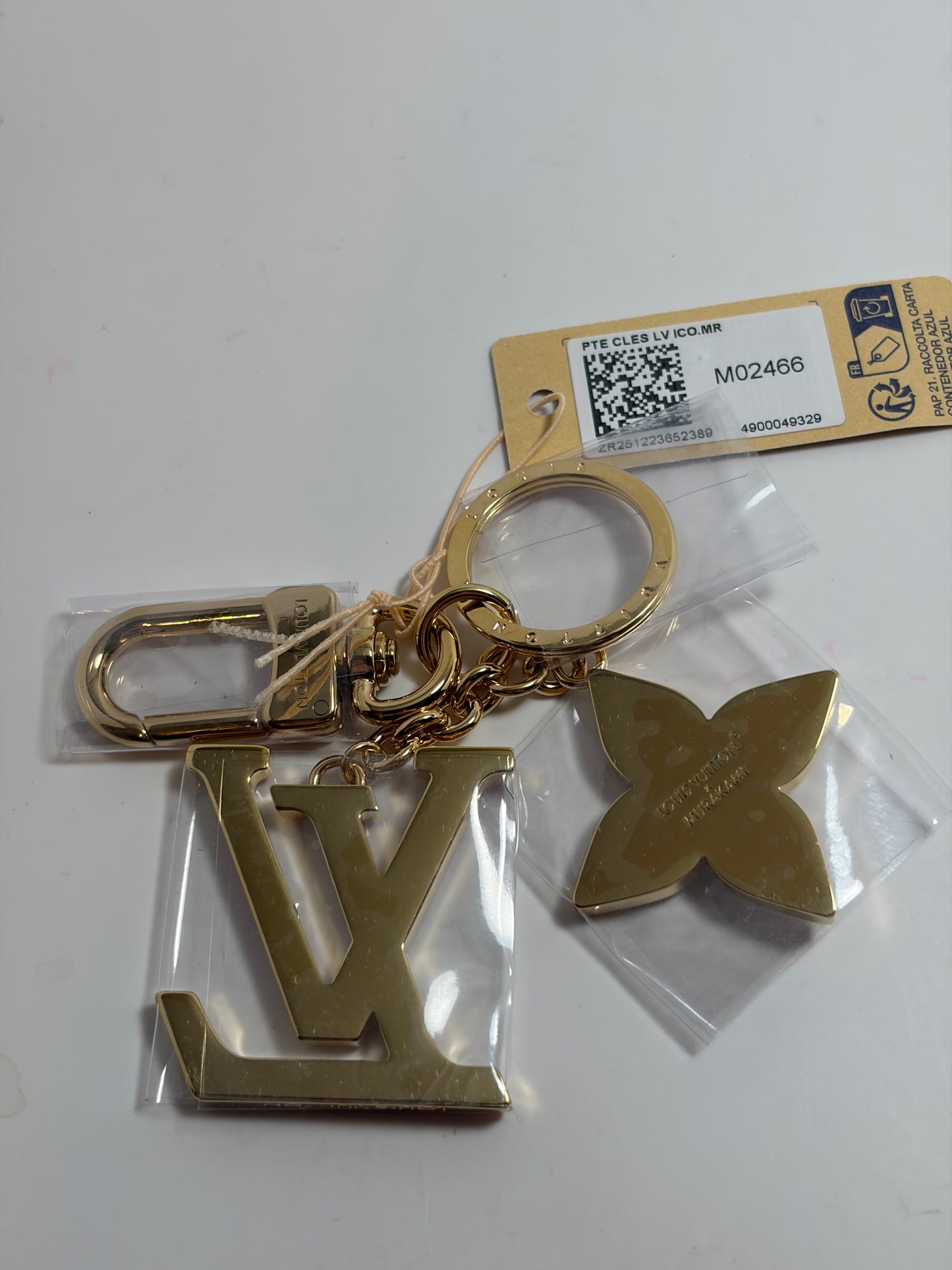 Louis Vuitton x Takashi Murakami Iconic Bag Charm Key Holder/Key Chain NWT in original packaging