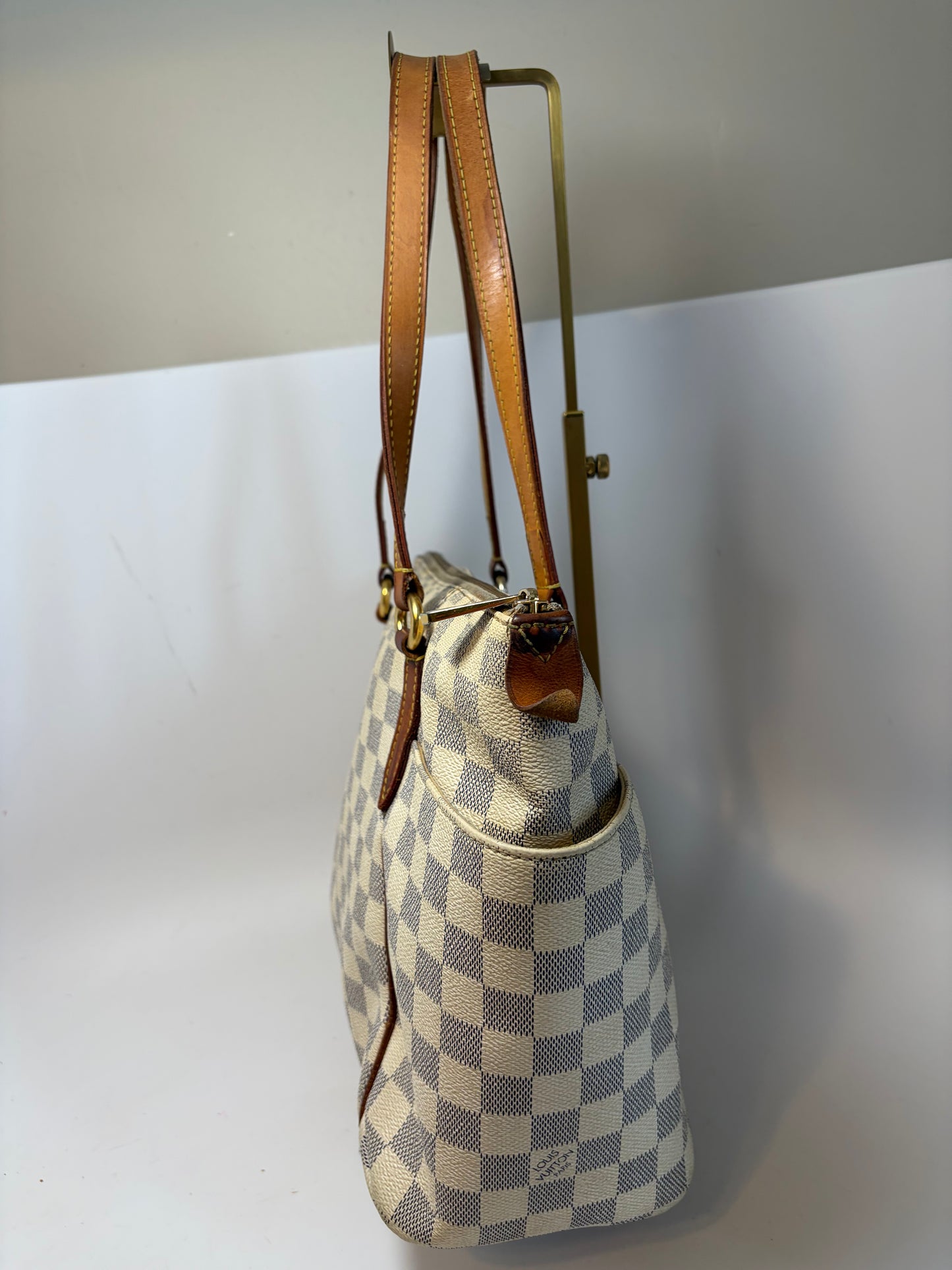 Louis Vuitton Damier Azur PM Tote with Mini Pochette Set