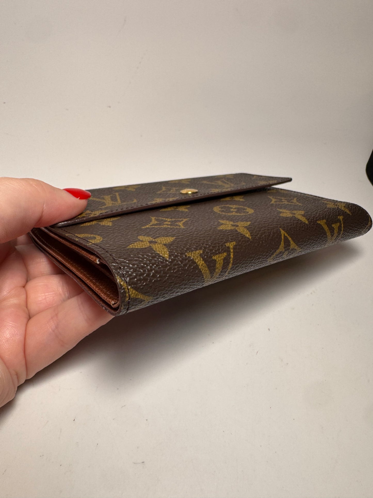 Louis Vuitton Monogram Porte Tresor Etui Papiers Wallet January 1996 in France