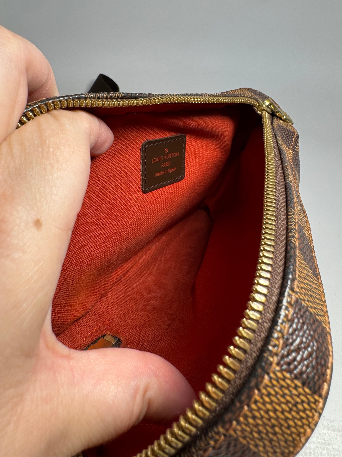 Louis Vuitton Geronimo Damier Ebene Bum Bag/Belt Bag