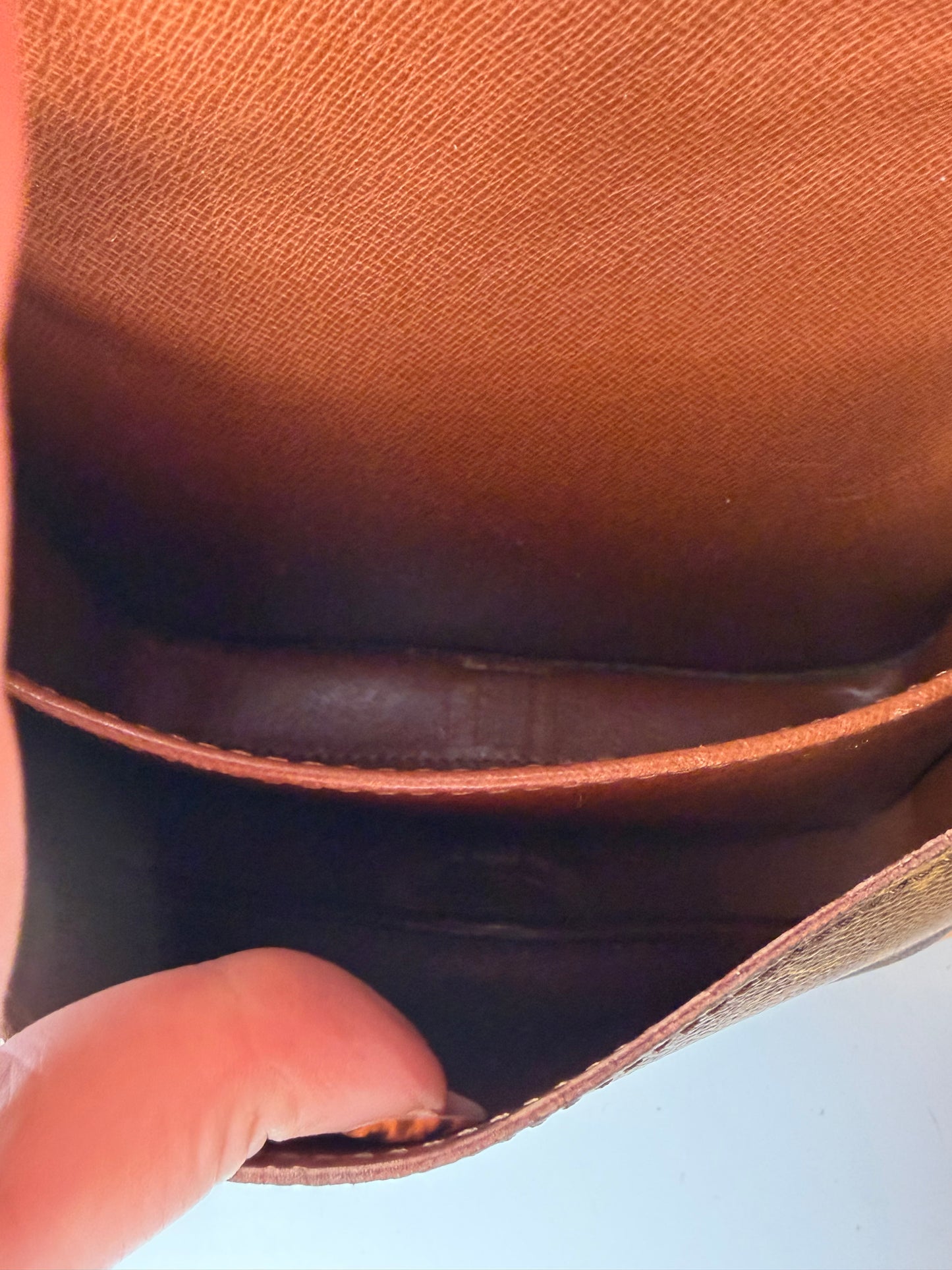 Louis Vuitton Cartouchière MM Monogram Crossbody/Shoulder Bag