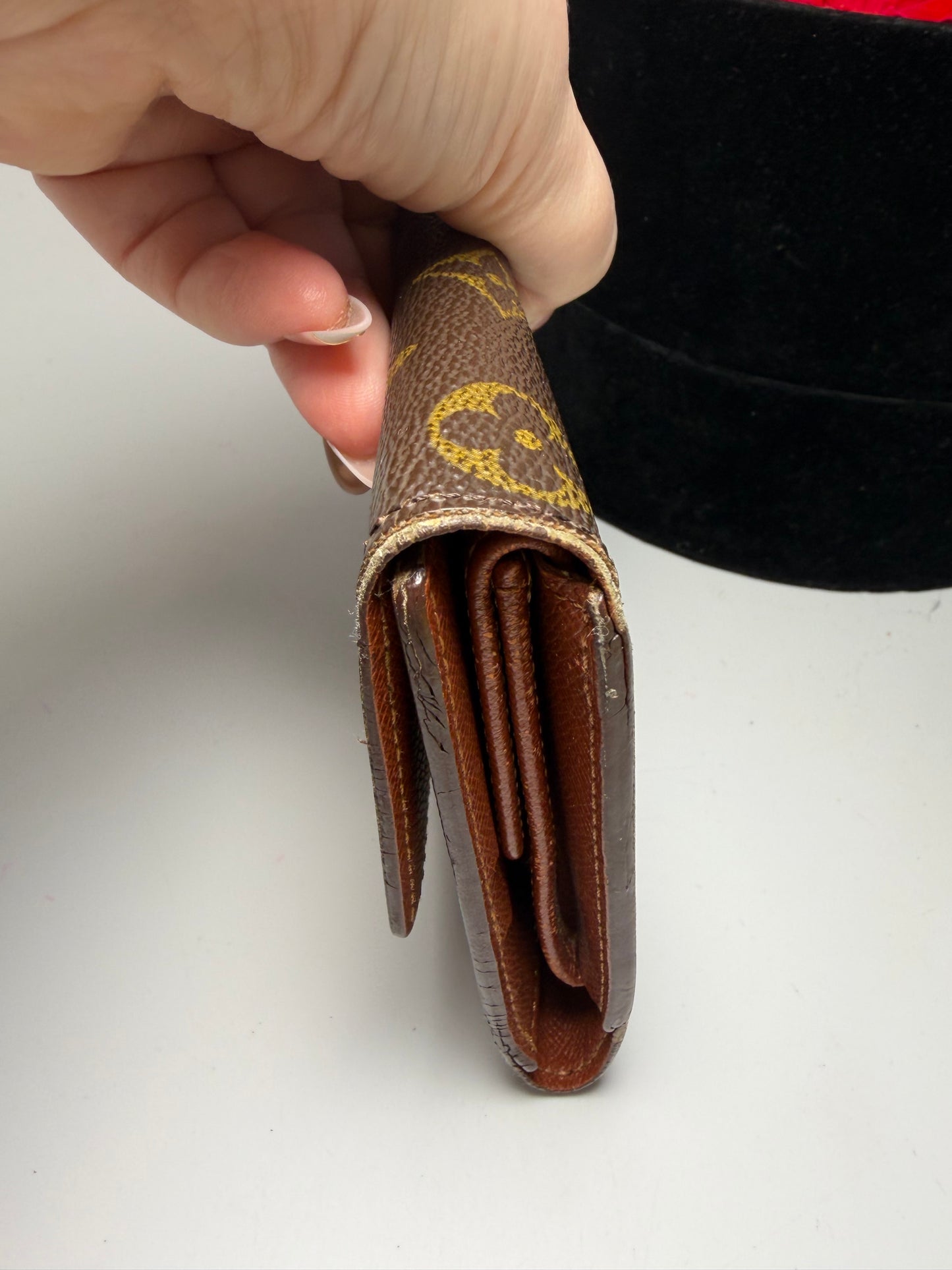 Louis Vuitton Monogram Porte Tressor Trifold Wallet