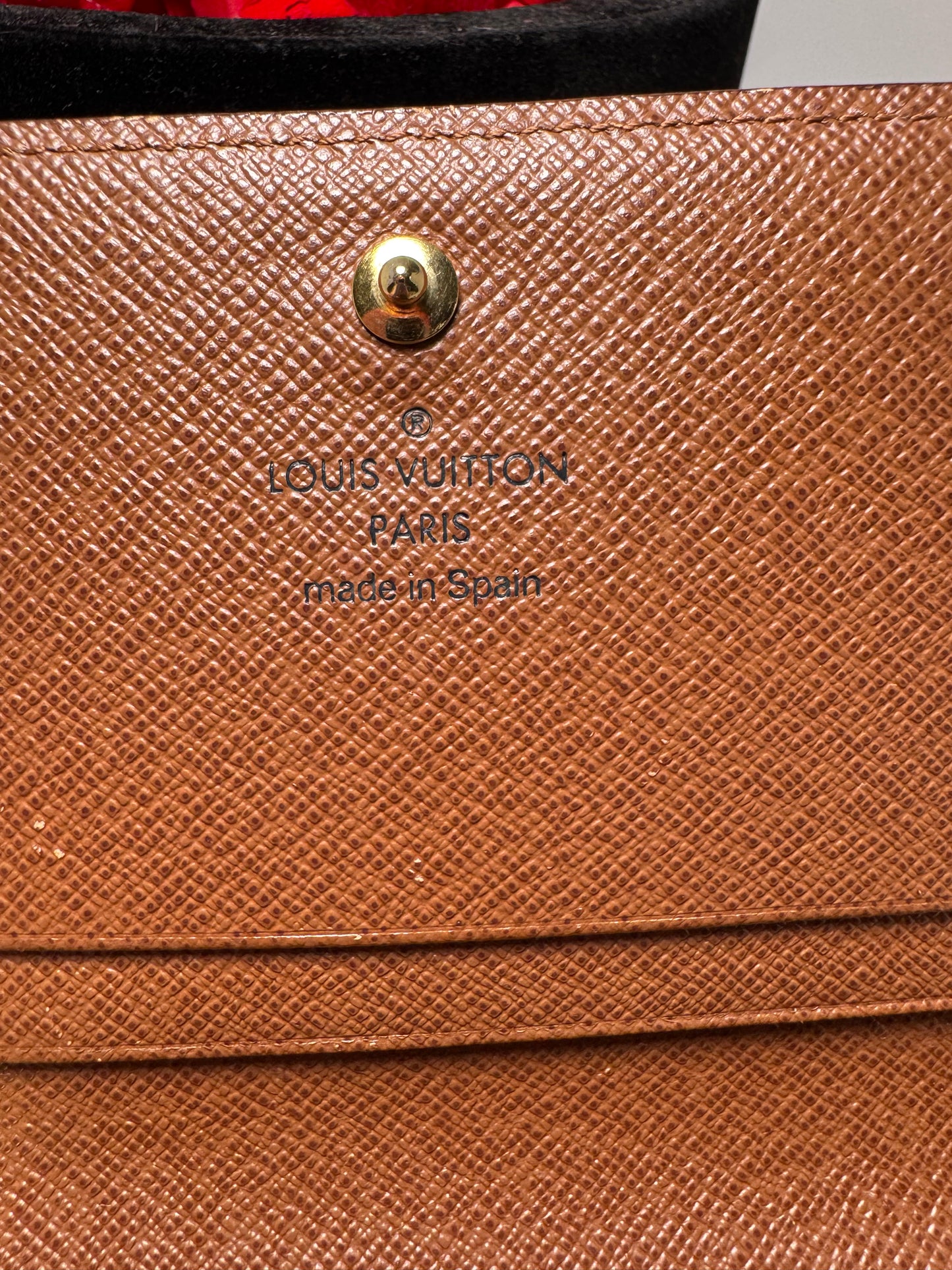 Louis Vuitton Porte Tressor Monogram Wallet