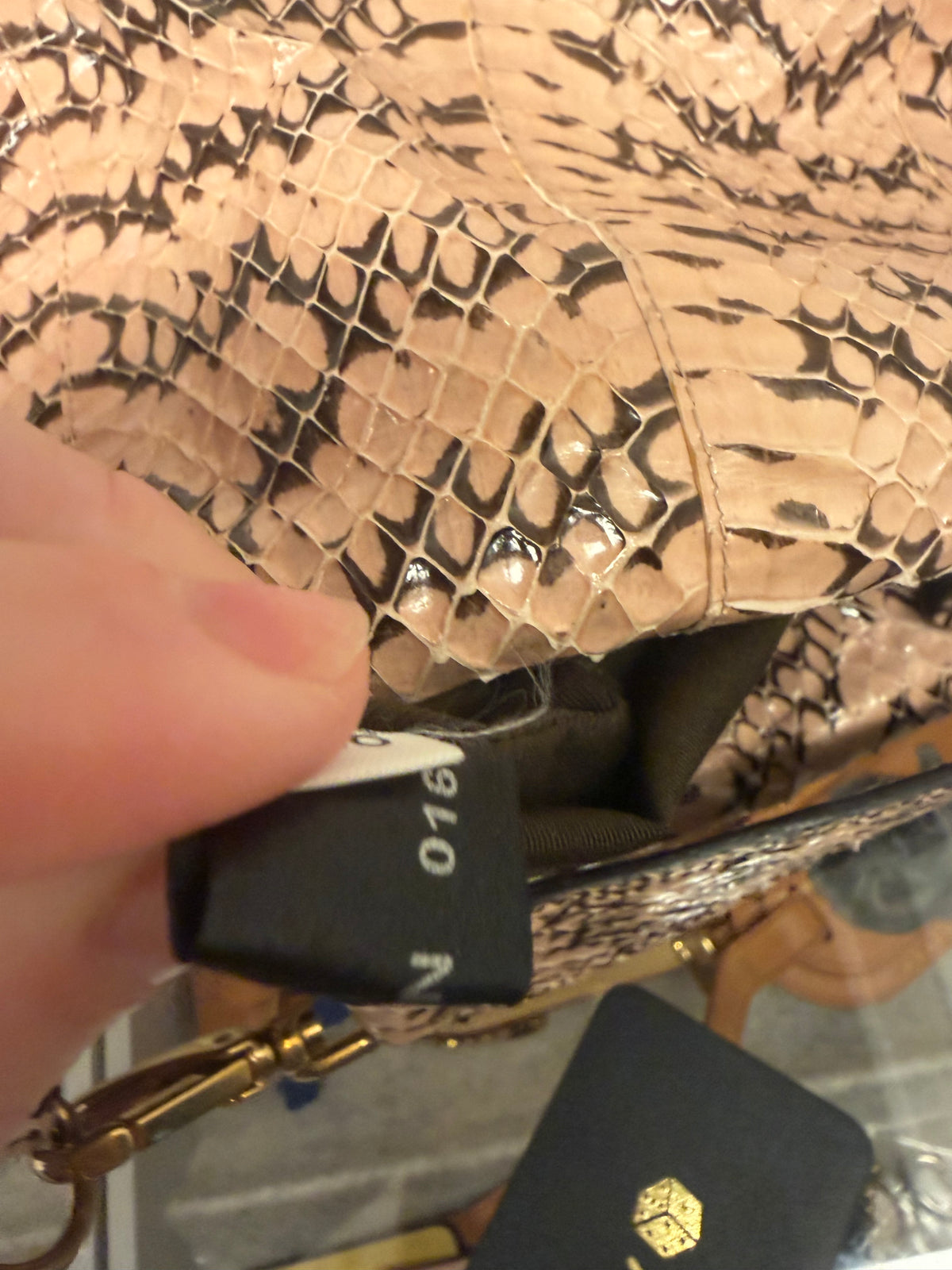Miu Miu Python Mini Bag