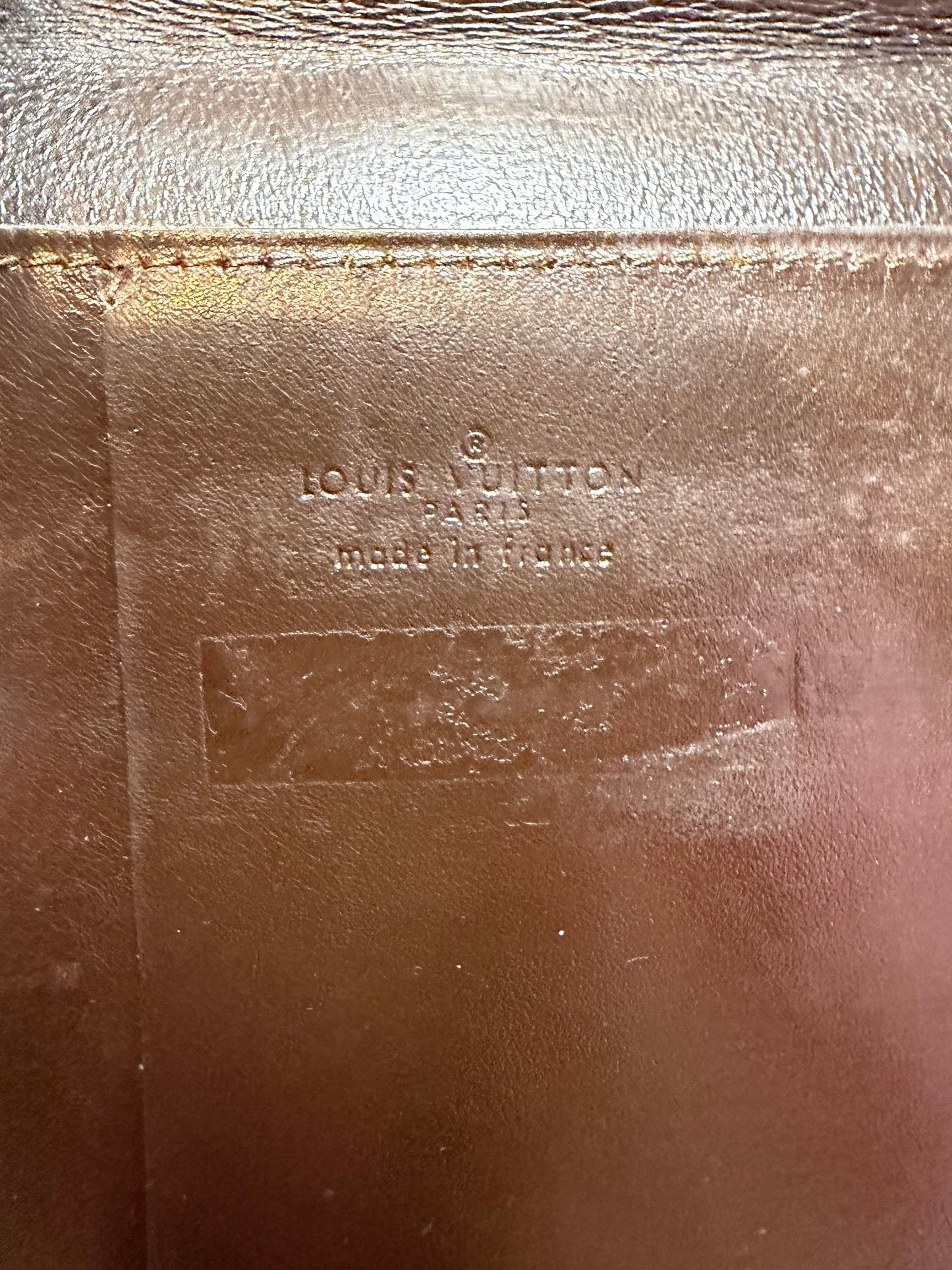 Louis Vuitton Monogram Slim Wallet/Passport Holder - made in France in 1983