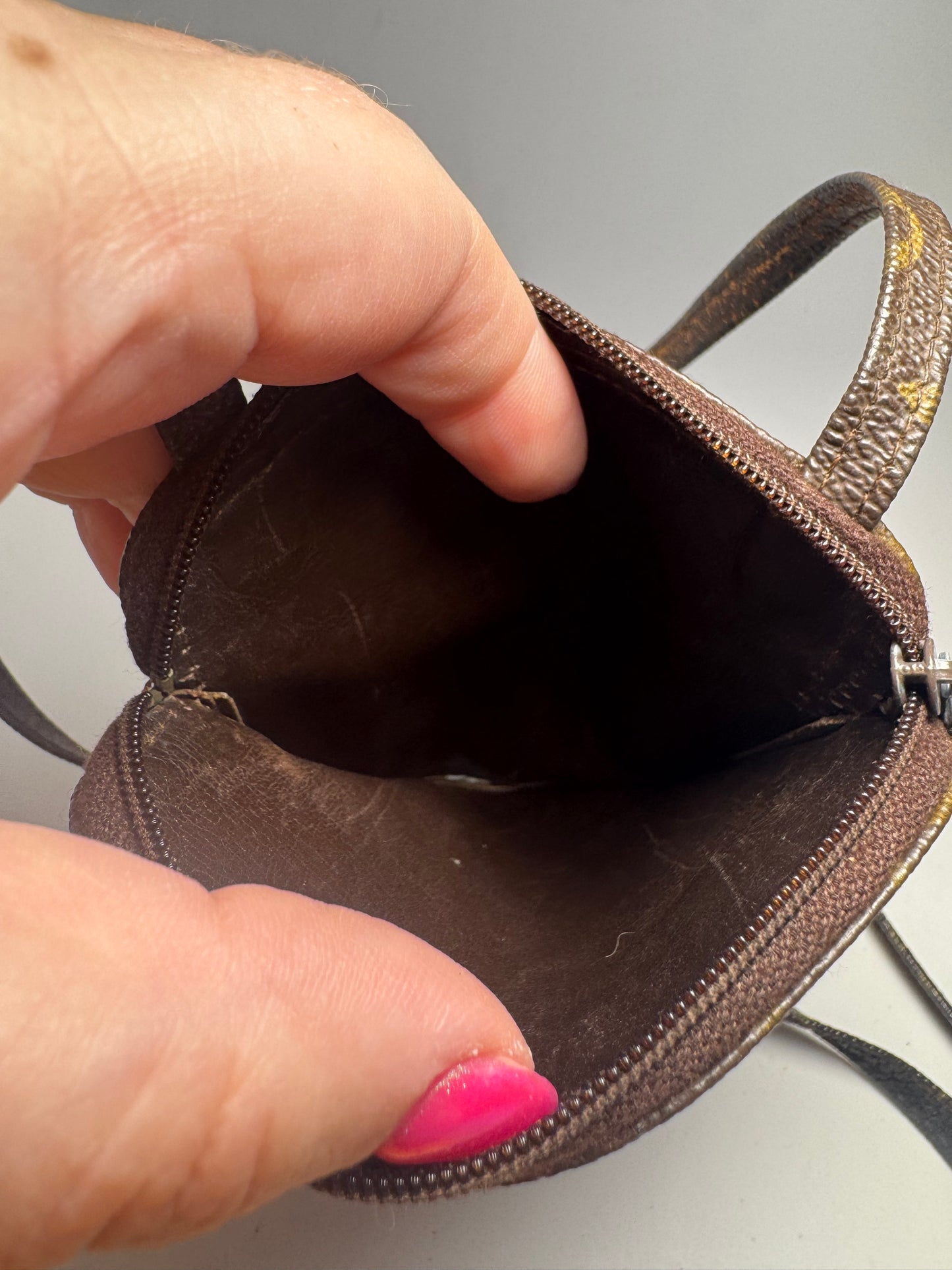 Louis Vuitton Spy Secret Monogram Pouch